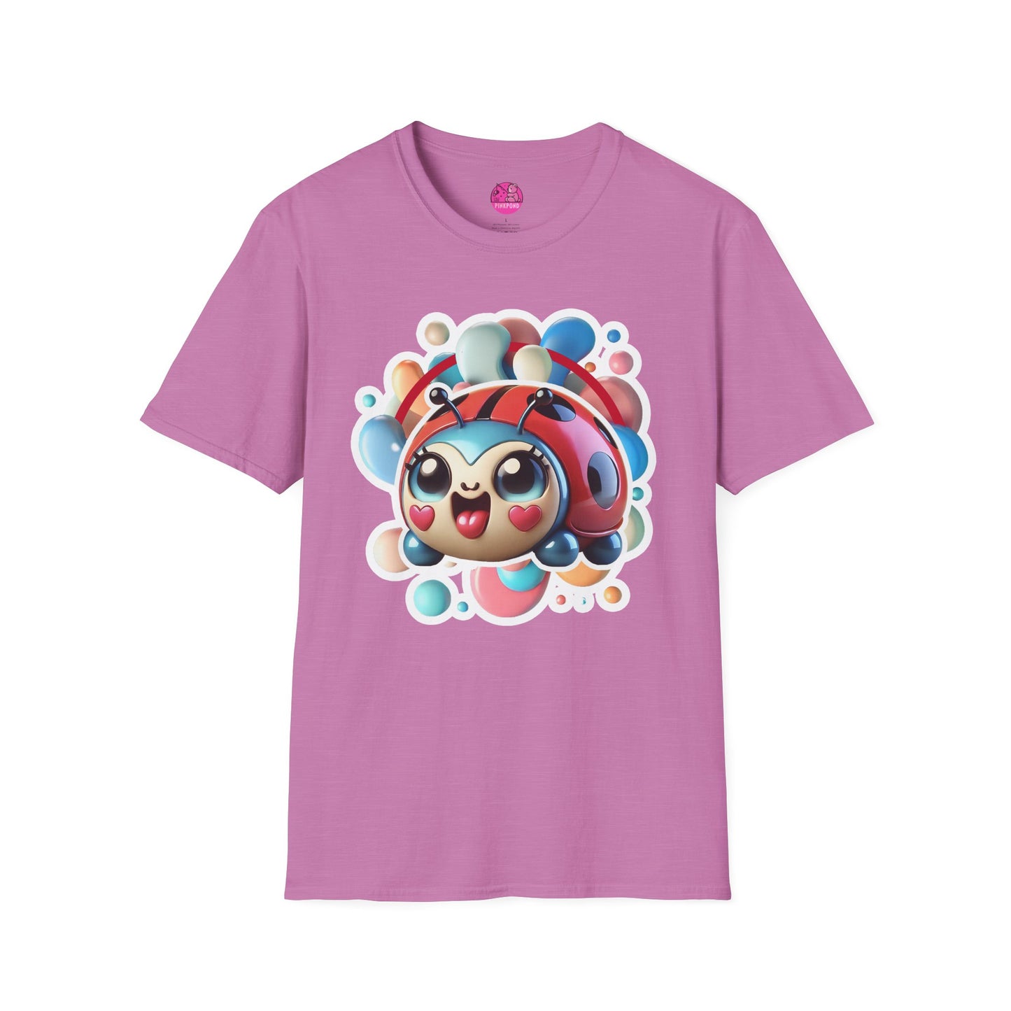 Leticia Ladybird Tee – Sweet, Stylish & Full of Charm!  T-Shirt - Unisex Tee for Fun-Lovers 🐞✨