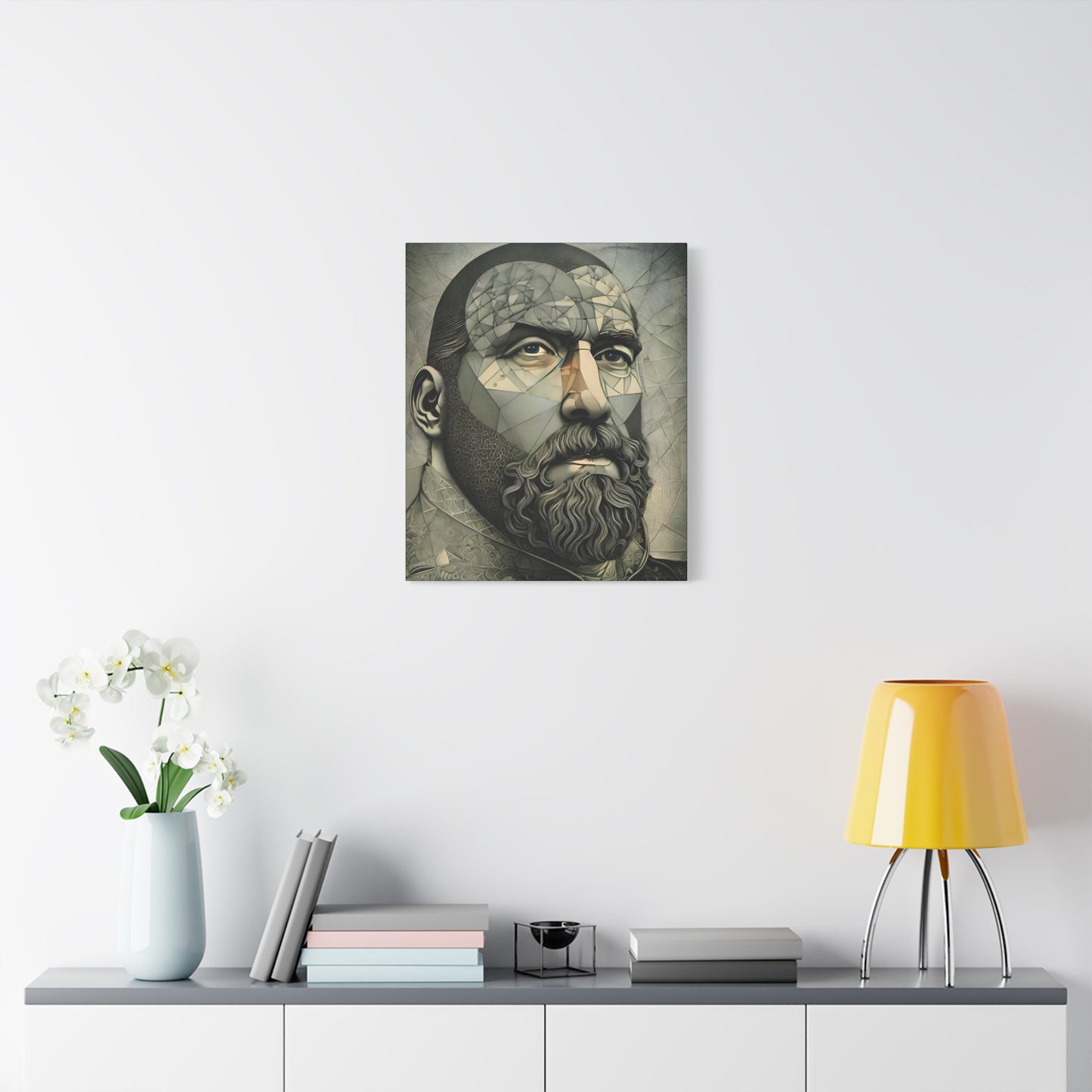 Fractured Peace -  Fine Art Print by Andrew McCarter adapted from a drawing by David Lake