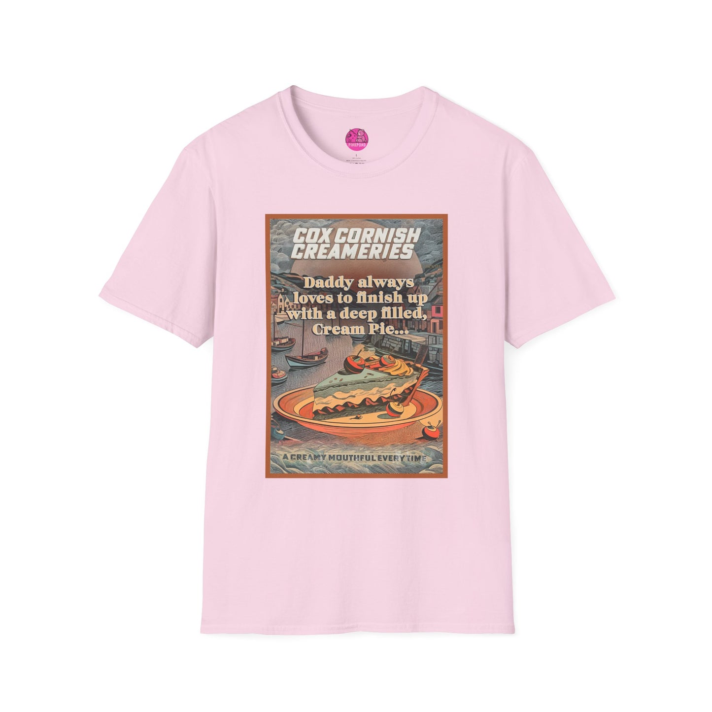 Saucy Vintage Cream Pie T-Shirt