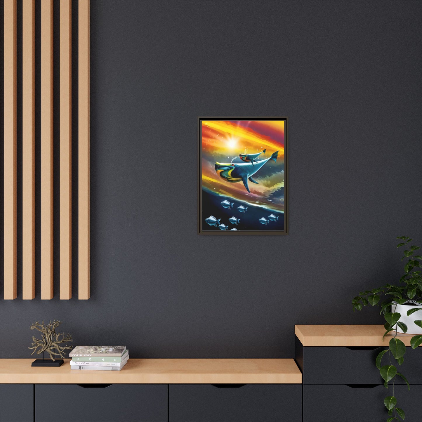 Celestial Whale by Andrew McCarter - Art Print