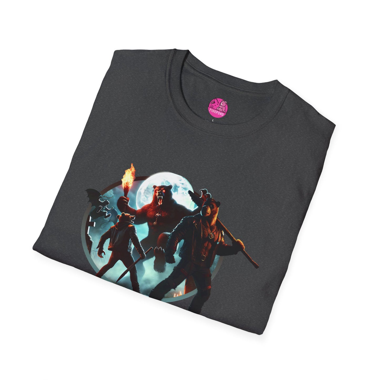 VampBear Slayer T-Shirt - Horror, Humour, and Chaos
