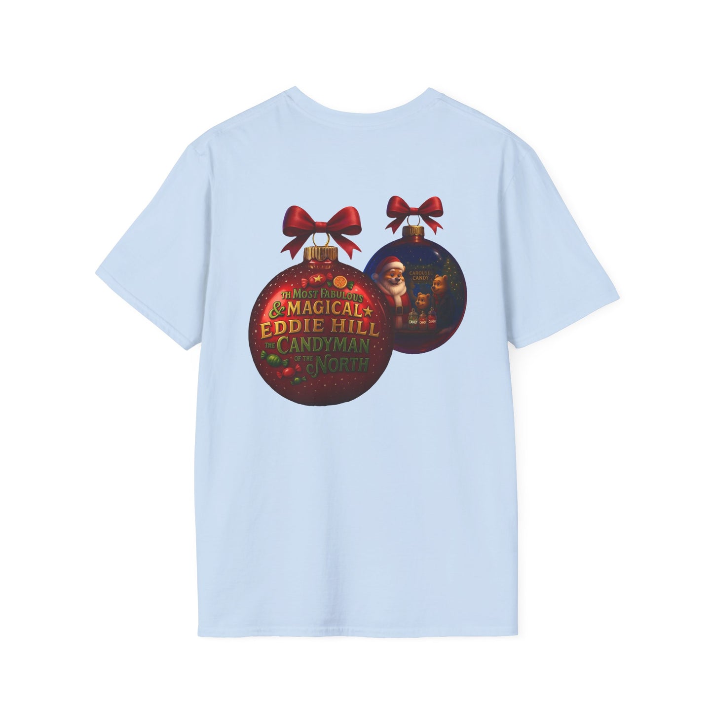 Carousel Candy Christmas T-Shirt — Eddie Hill, The Candyman of the North