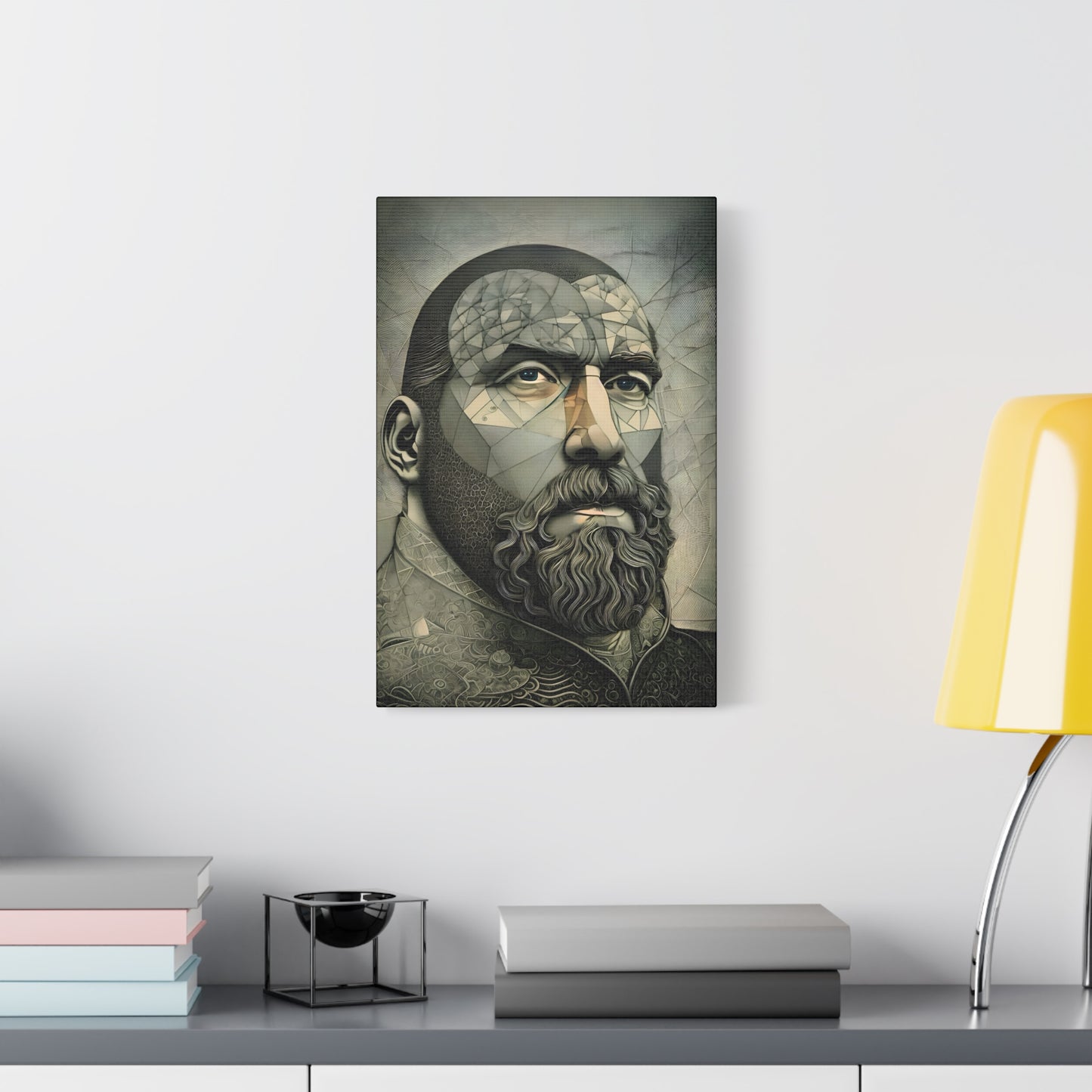 Fractured Peace -  Fine Art Print by Andrew McCarter adapted from a drawing by David Lake