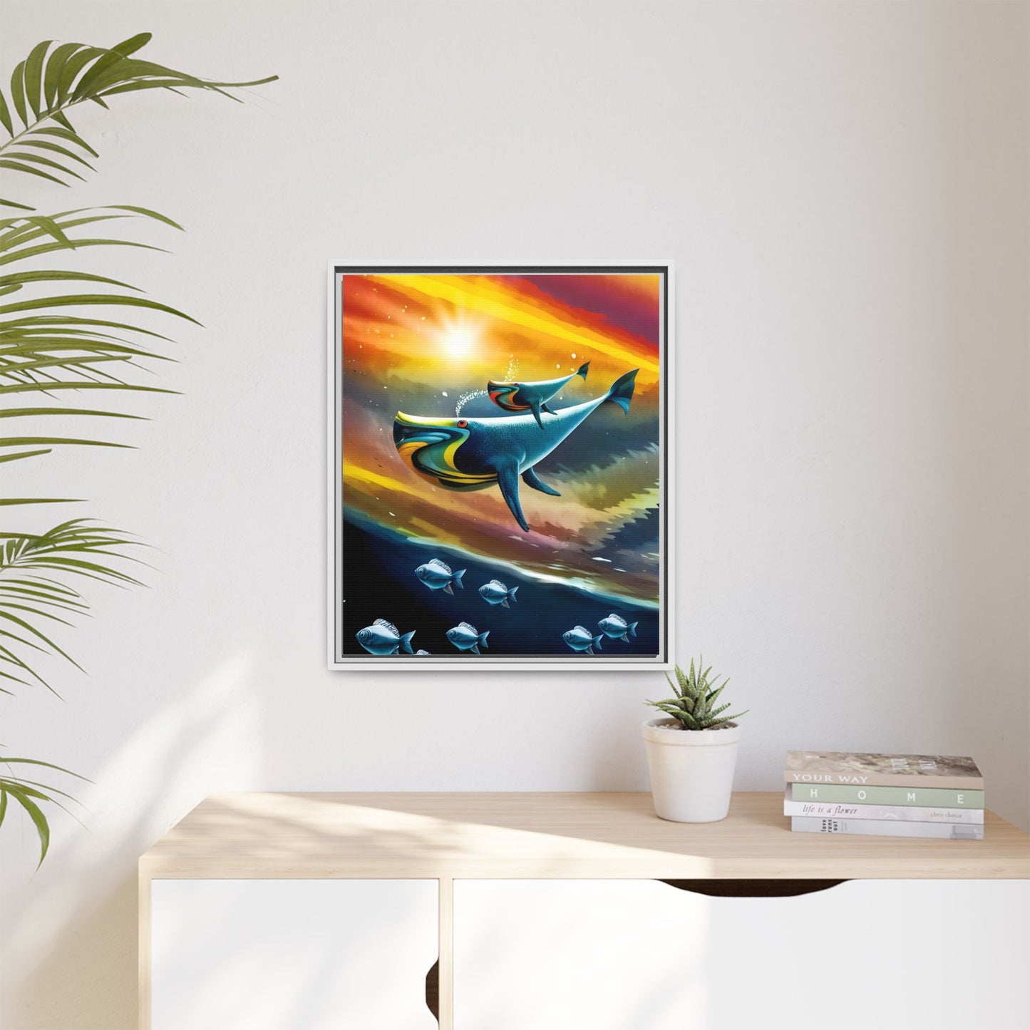 Celestial Whale by Andrew McCarter - Art Print