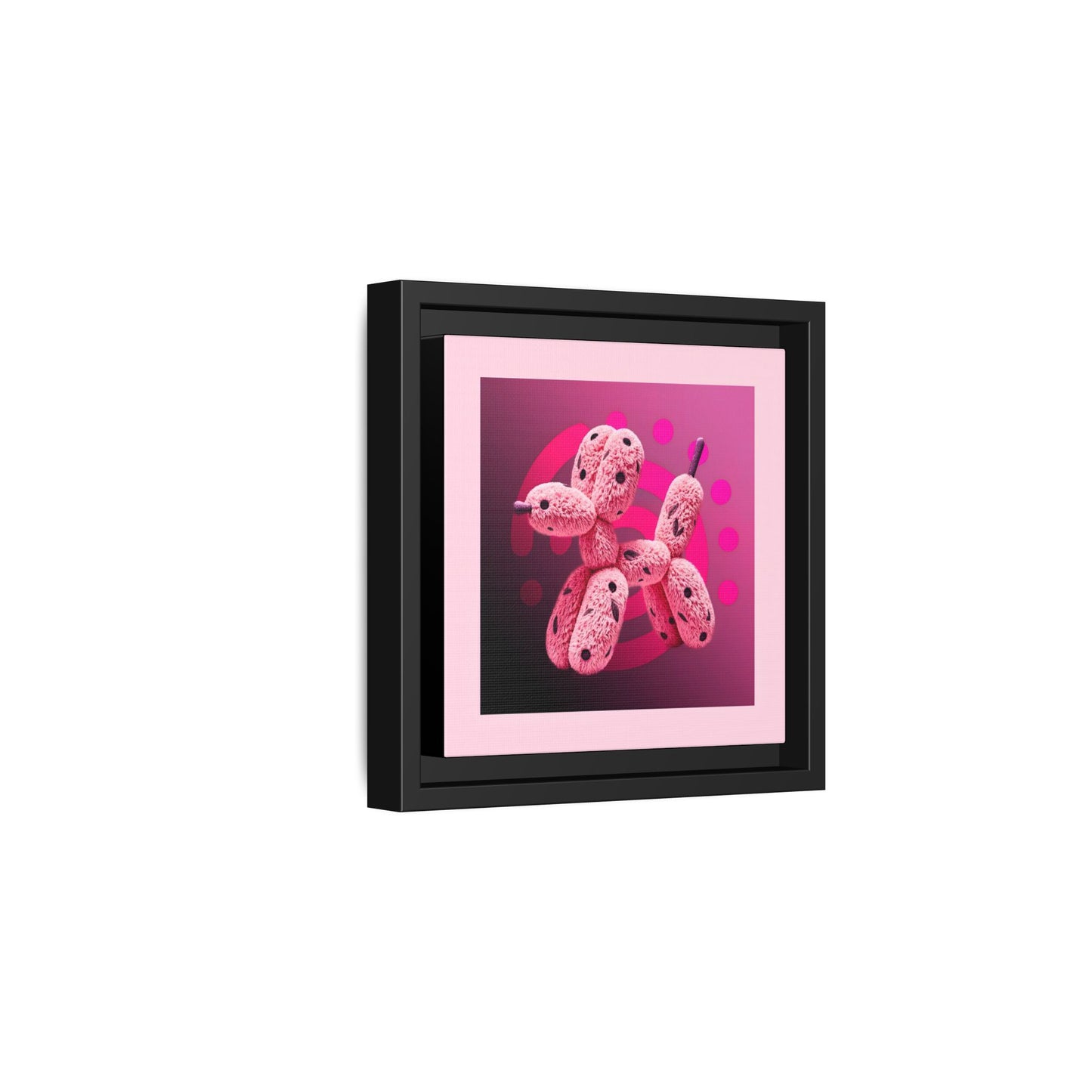 Canvas Art Print - Furry Balloon Dog