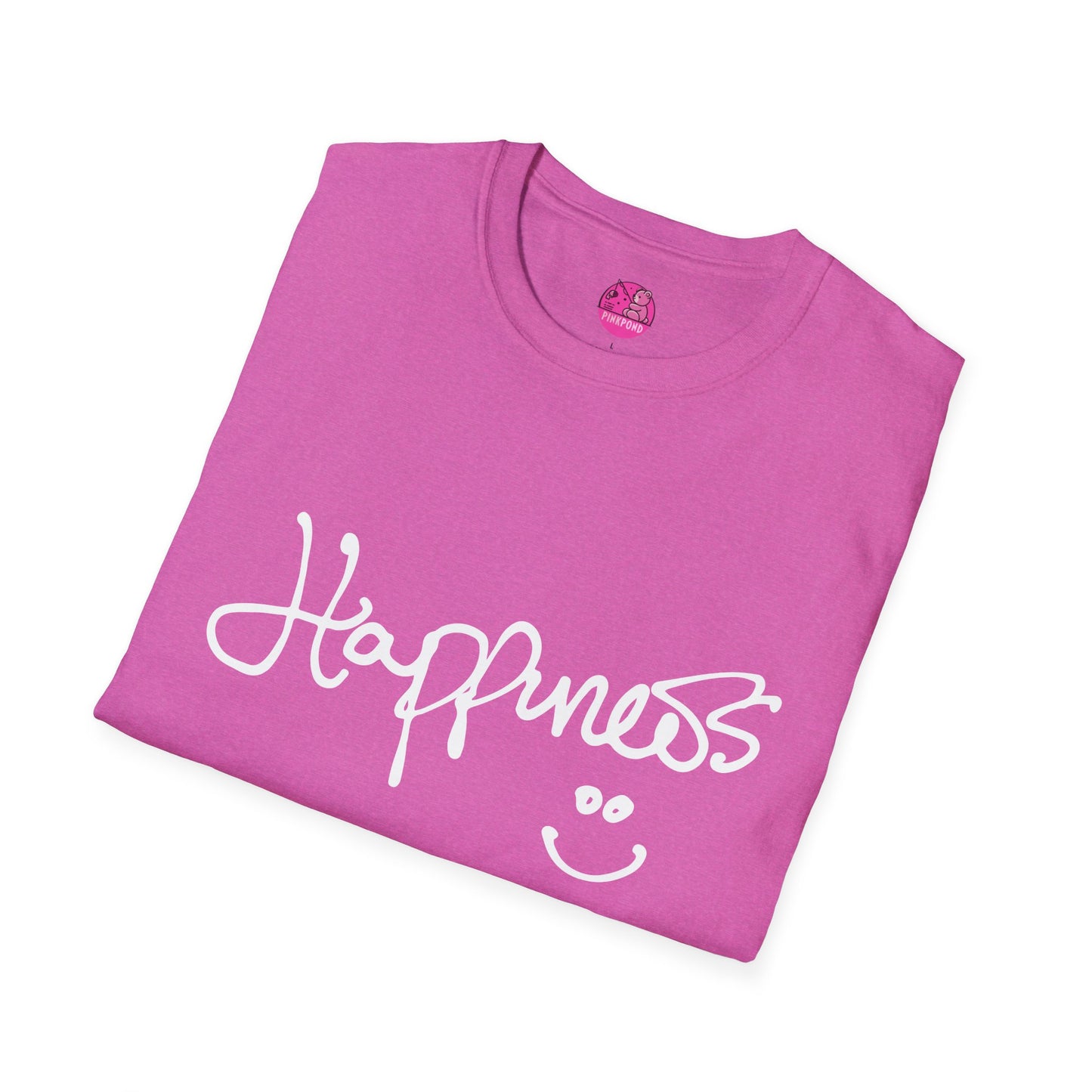 Happiness - Minimalist Positive Vibes T-Shirt
