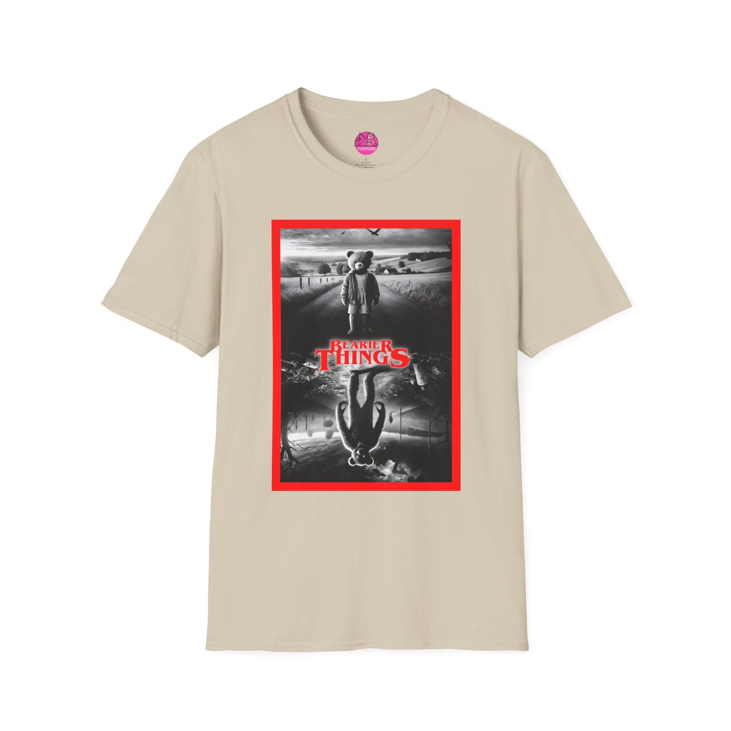 Bearier Things – Monochrome Horror T-Shirt