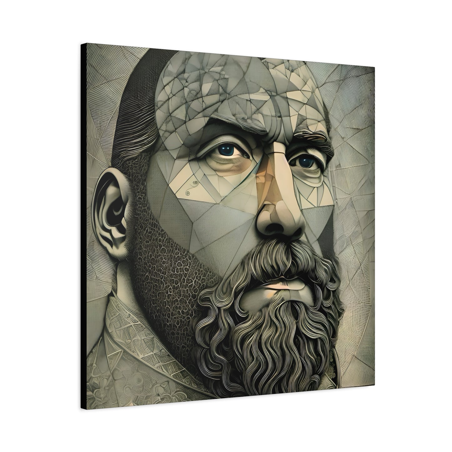 Fractured Peace -  Fine Art Print by Andrew McCarter adapted from a drawing by David Lake