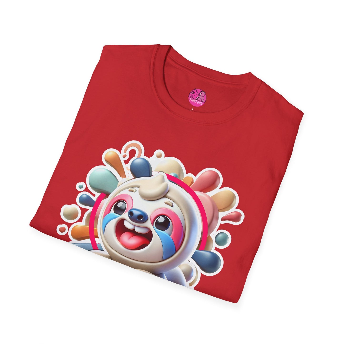 Sylvester Sloth Chill Tee - Laid-Back and Playful Unisex Softstyle T-Shirt for Sloth Lovers