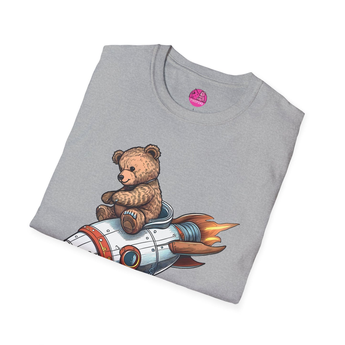 Rocket Bear Style 2 Unisex T-Shirt Design for Bear Fans