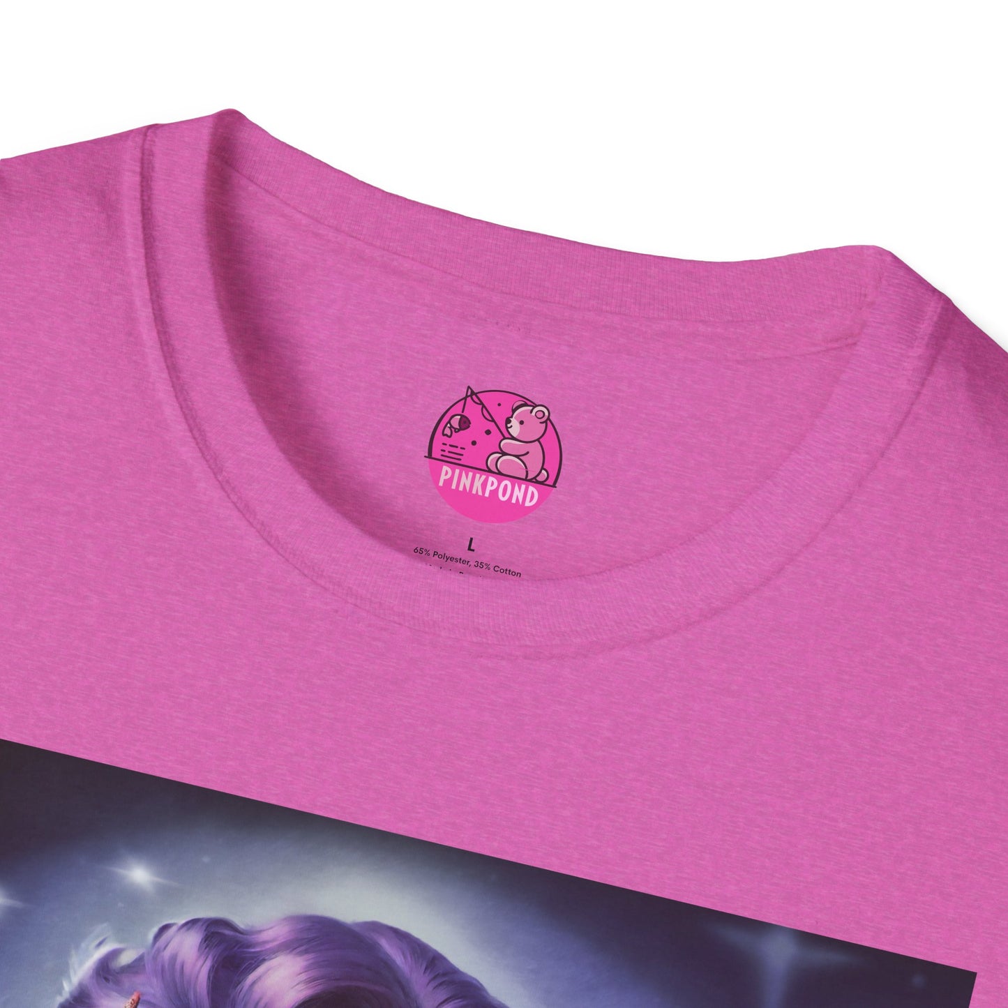 Dame Edna Bulldog T-Shirt - Fabulous & Fetching Unisex Softstyle Tee for Dog Lovers and Drag Fans