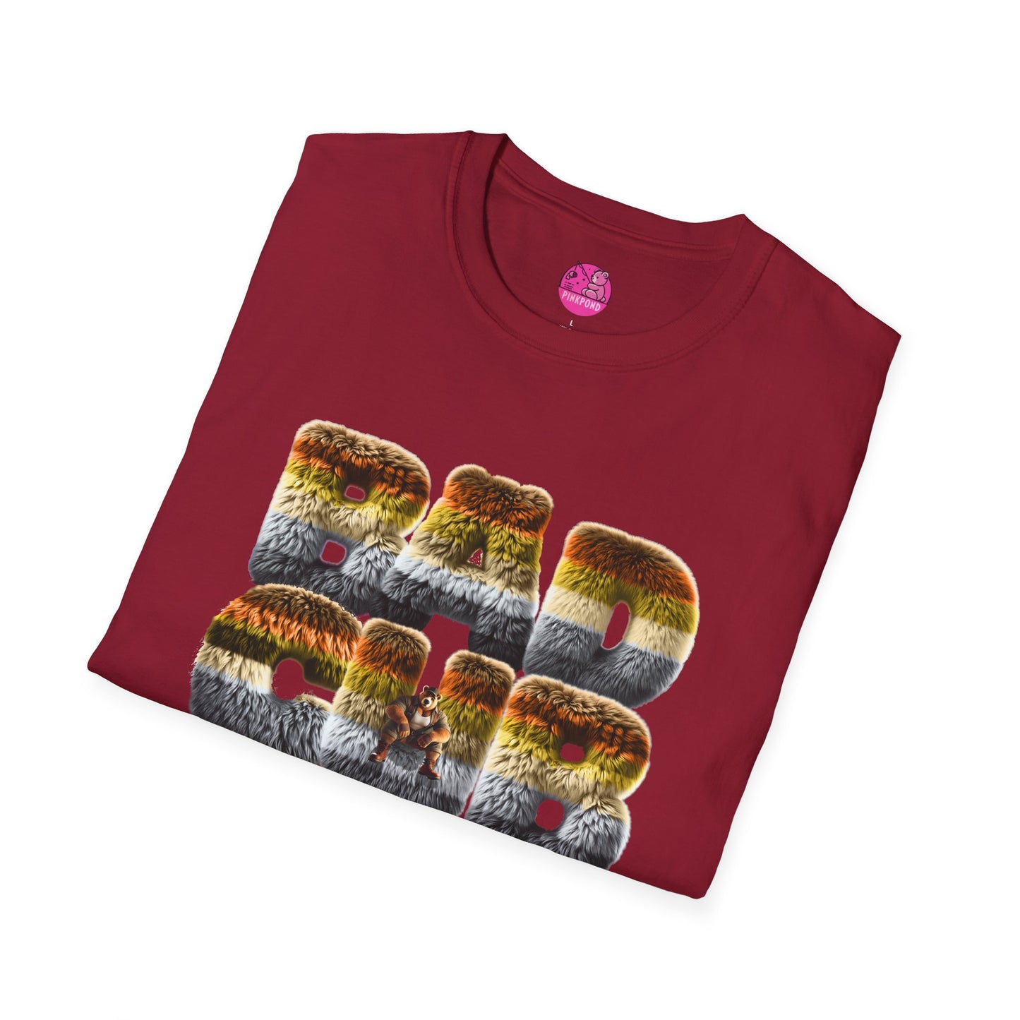Pride Fur T-Shirt - Bad Cub Bear Pride Tee