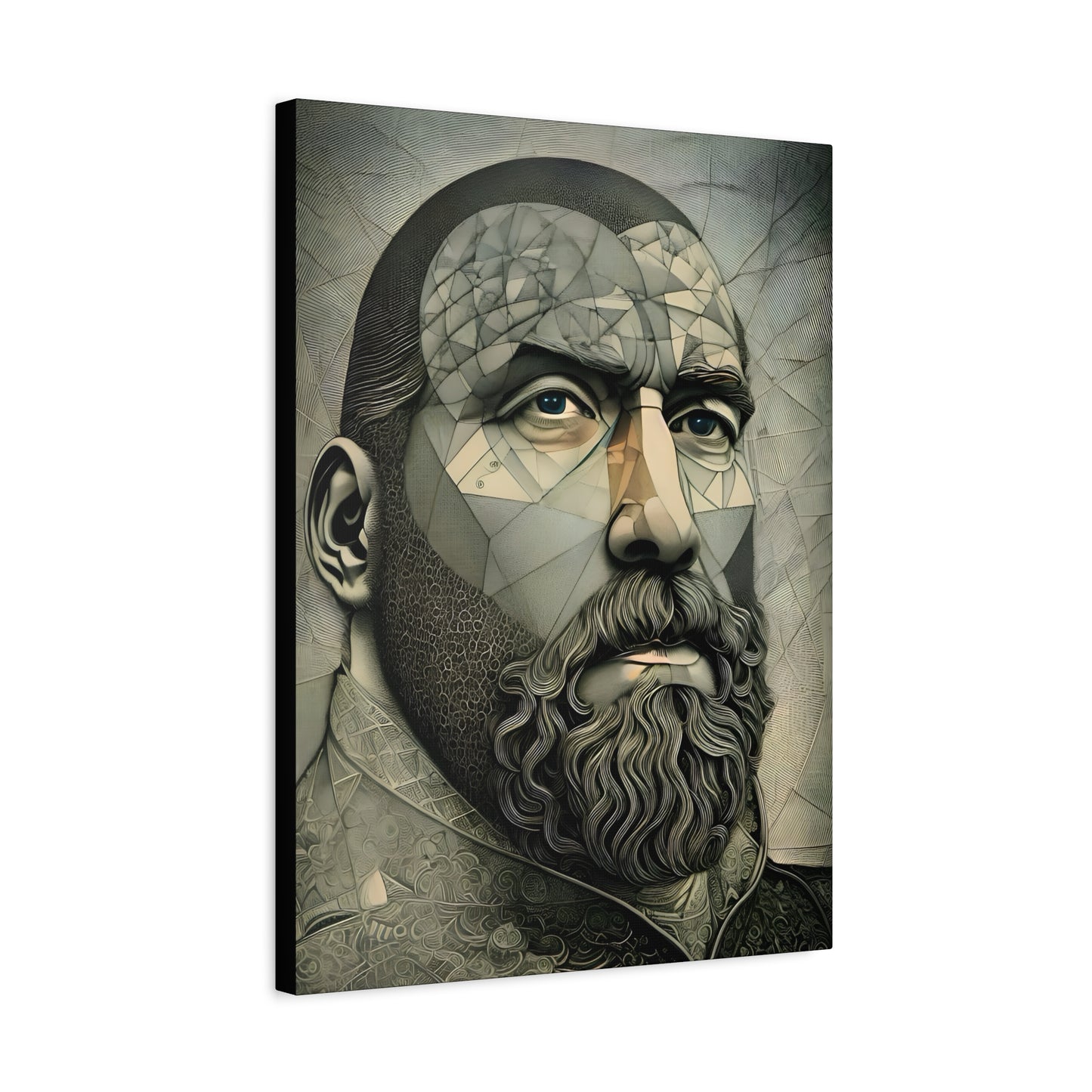 Fractured Peace -  Fine Art Print by Andrew McCarter adapted from a drawing by David Lake