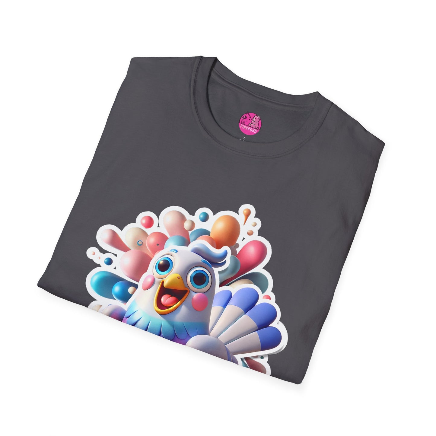 Simon the Pigeon T-Shirt – The Feathered Friend You Need - Unisex Softstyle Tee