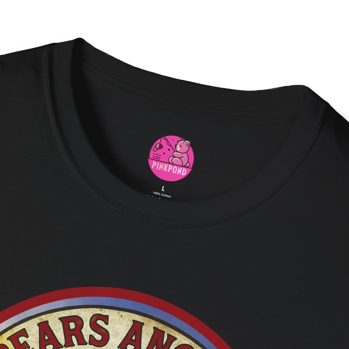 Biker Bear T-Shirt - Bears Angels Roundel, Ride With Pride