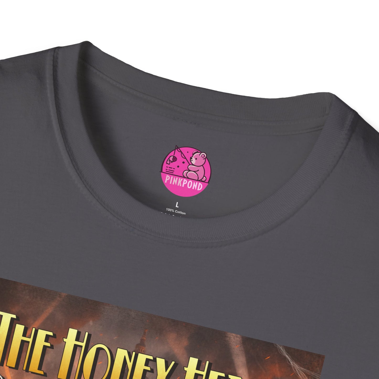 Unisex Tee - The Honey Heist: Operation Black Paw Noir Bear Detective Squad Shirt