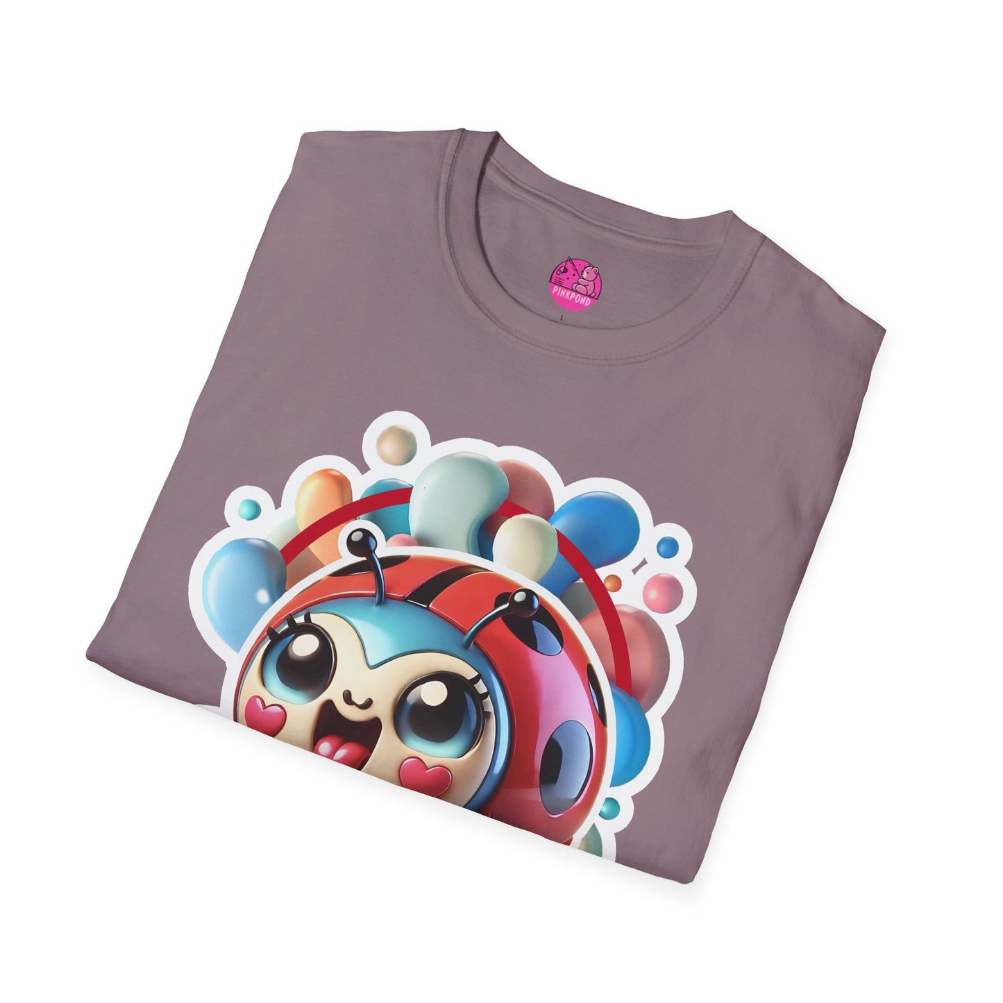 Leticia Ladybird Tee – Sweet, Stylish & Full of Charm!  T-Shirt - Unisex Tee for Fun-Lovers 🐞✨