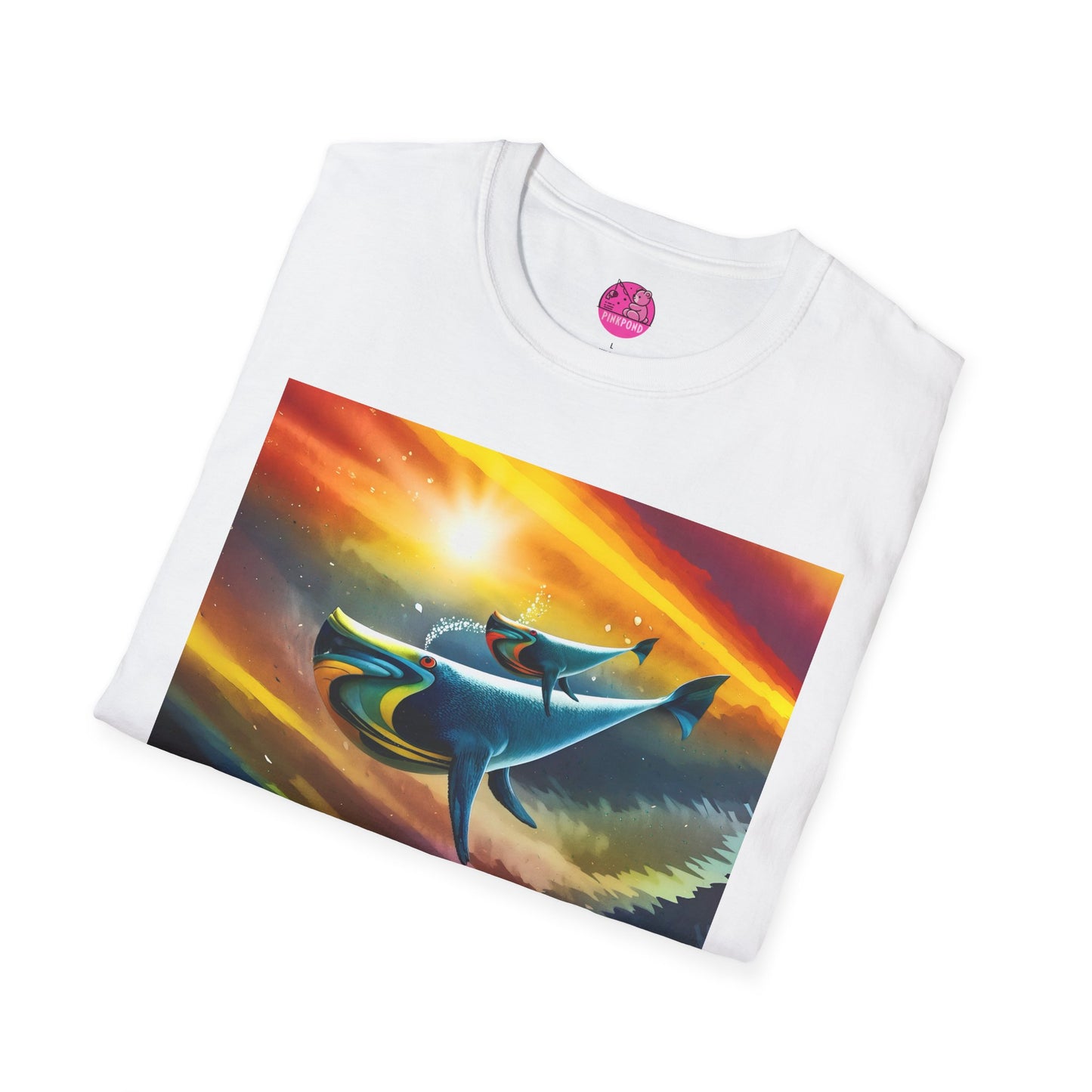 Celestial Whale Adventure T-Shirt
