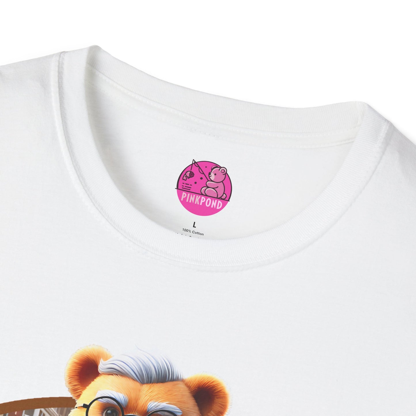 Big Bear T-Shirt - Bold, Comfortable Unisex Softstyle Tee with Playful Charm