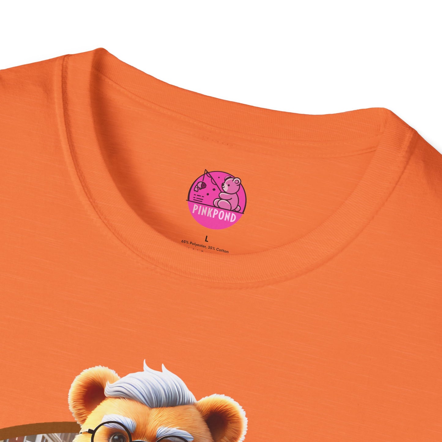 Big Bear T-Shirt - Bold, Comfortable Unisex Softstyle Tee with Playful Charm