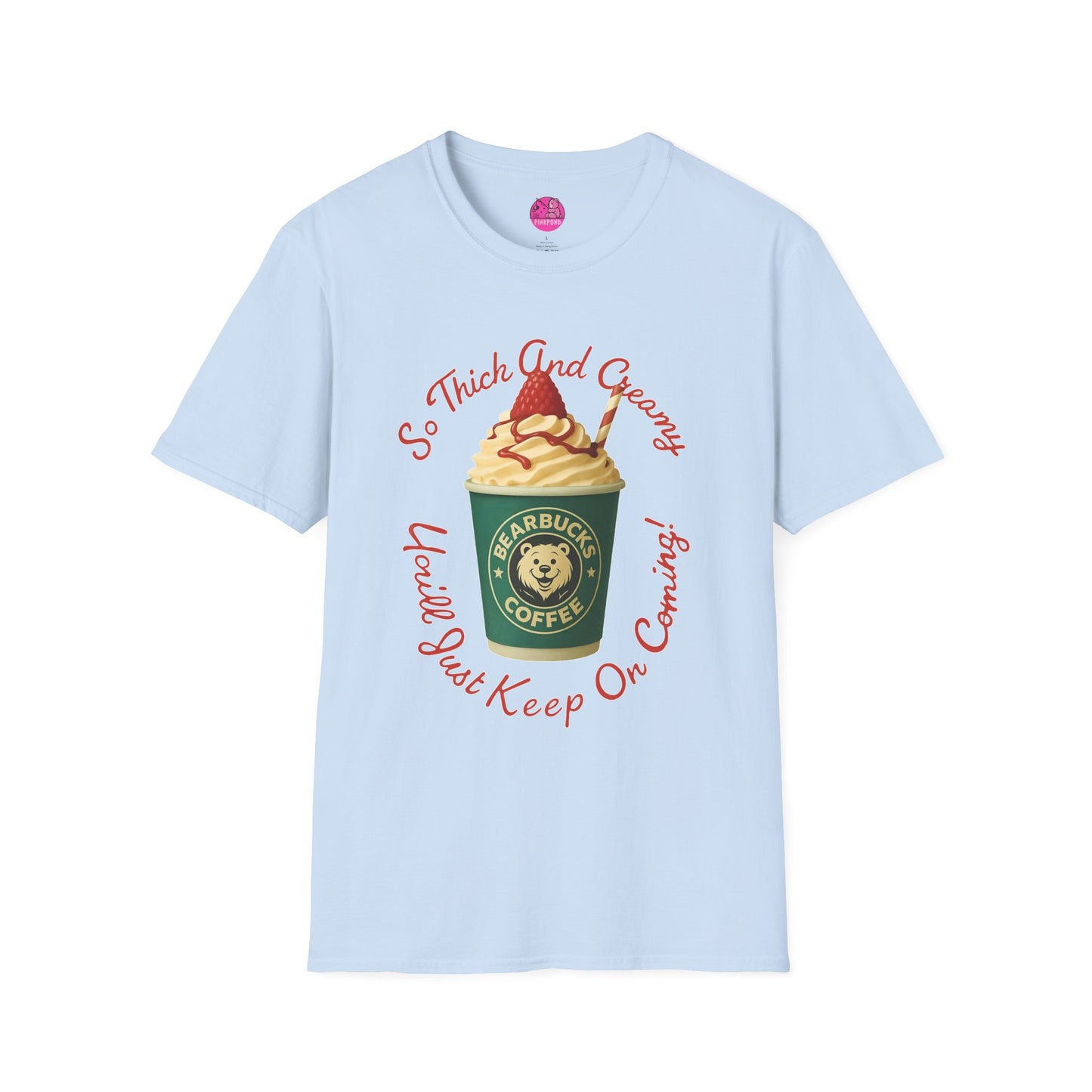 Bearbucks Coffee T-Shirt - So Thick and Creamy Vintage Design