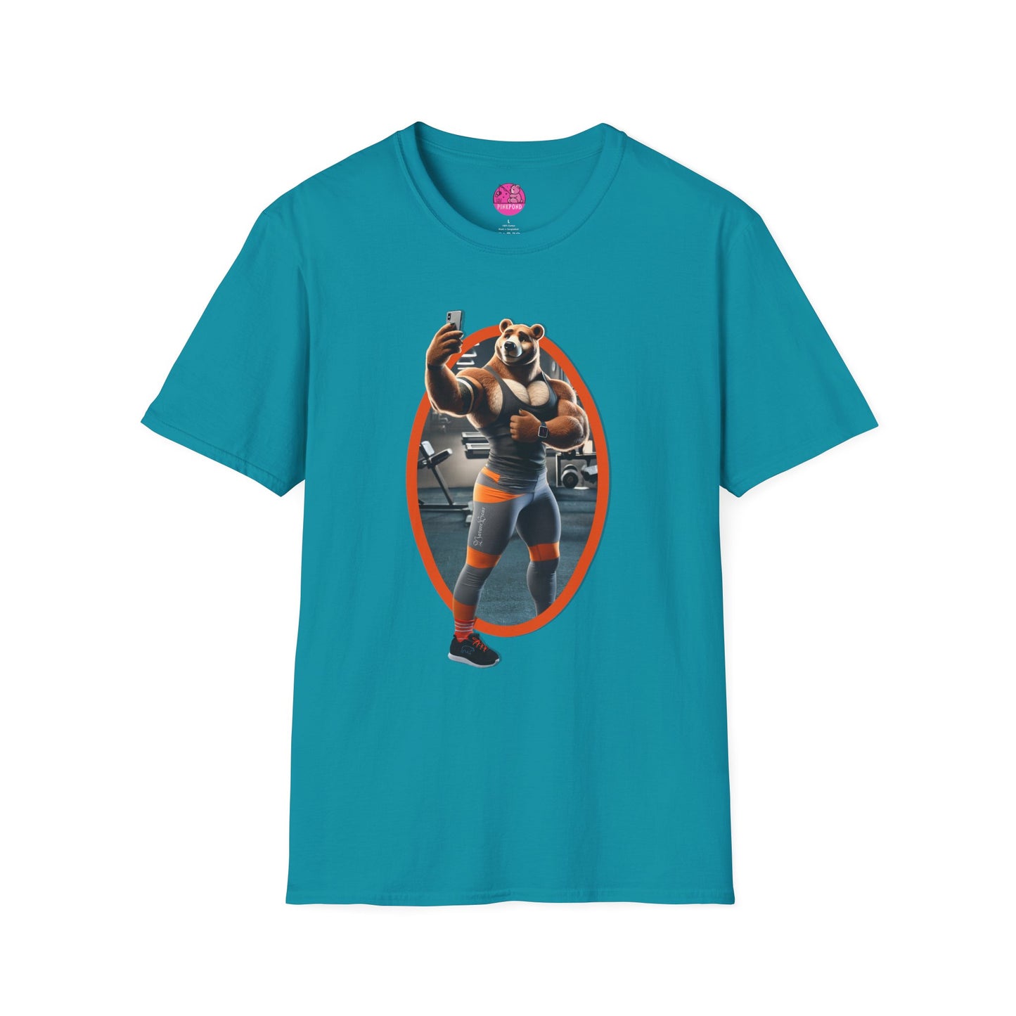 Lycra Gym Bear T-Shirt