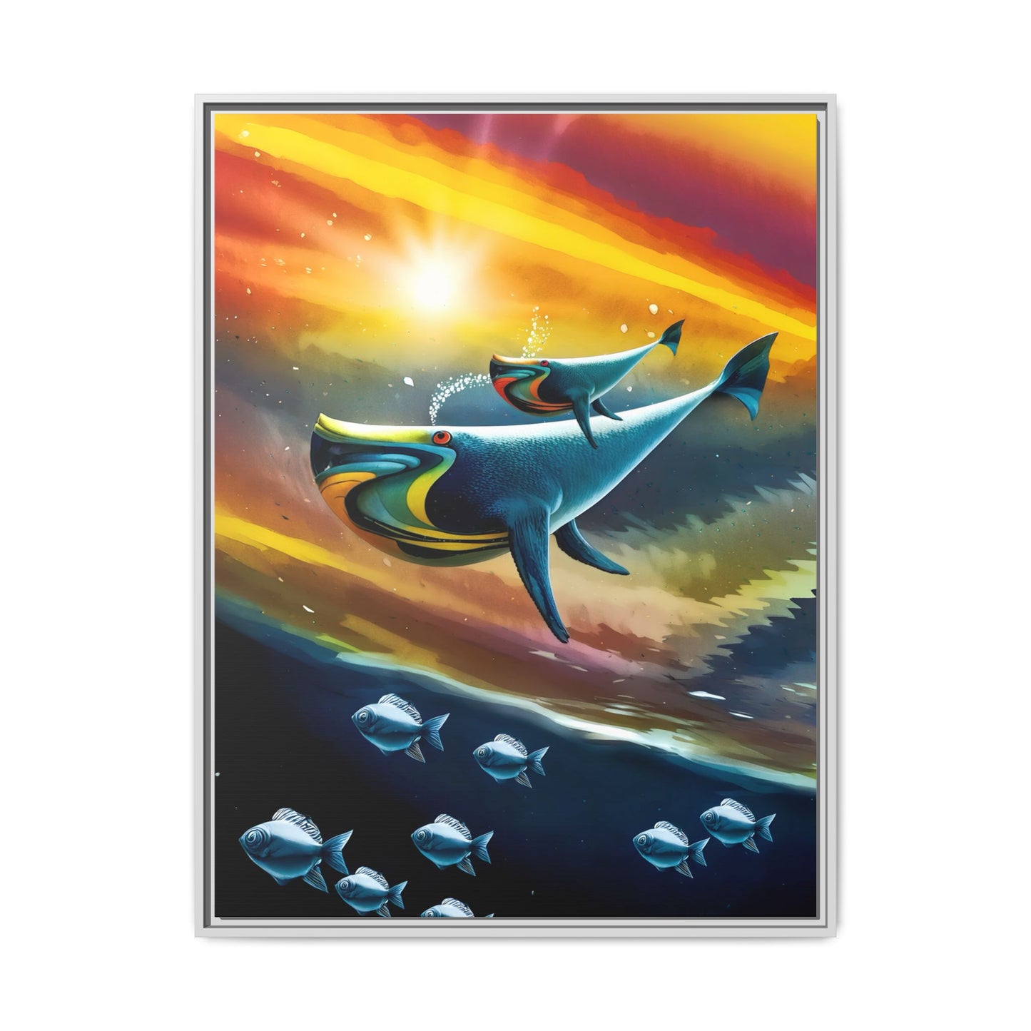 Celestial Whale by Andrew McCarter - Art Print