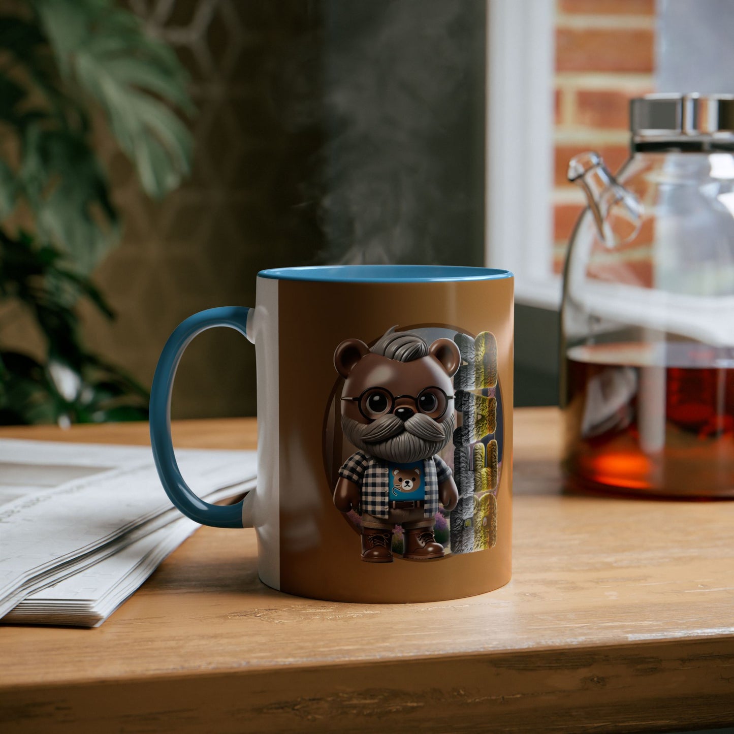 Papa Bear Mug - Embrace Warmth, Wisdom & Bear Culture