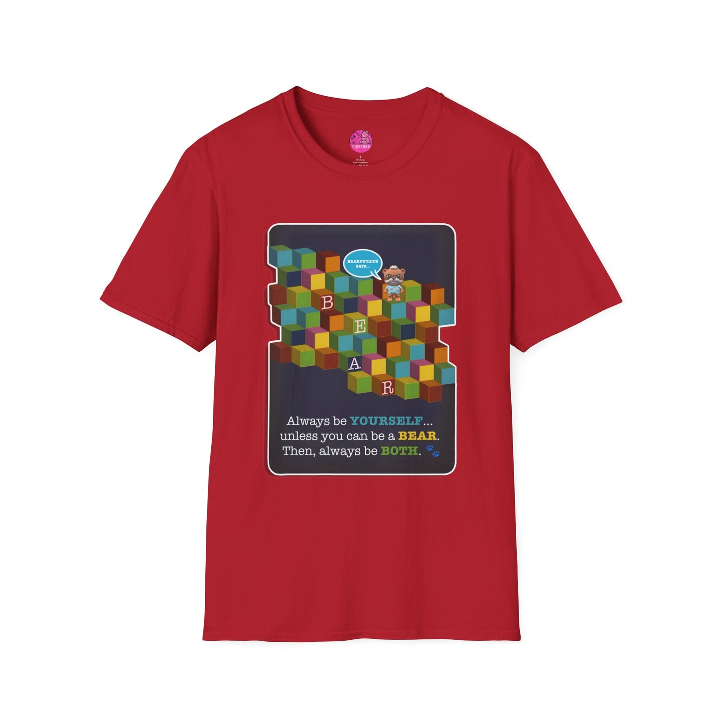 Bearfucious Geometric T-Shirt