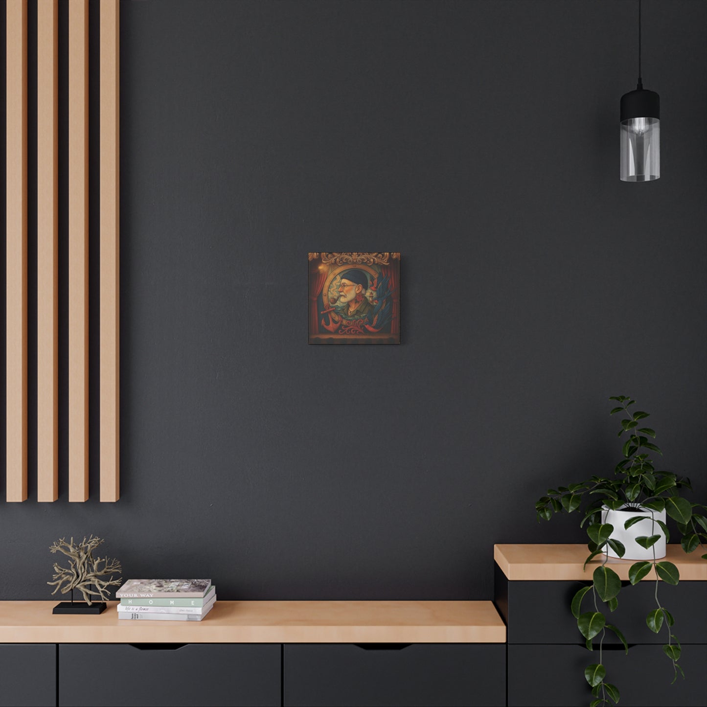 Canvas Wall Art - The Old Sailor’s Portrait