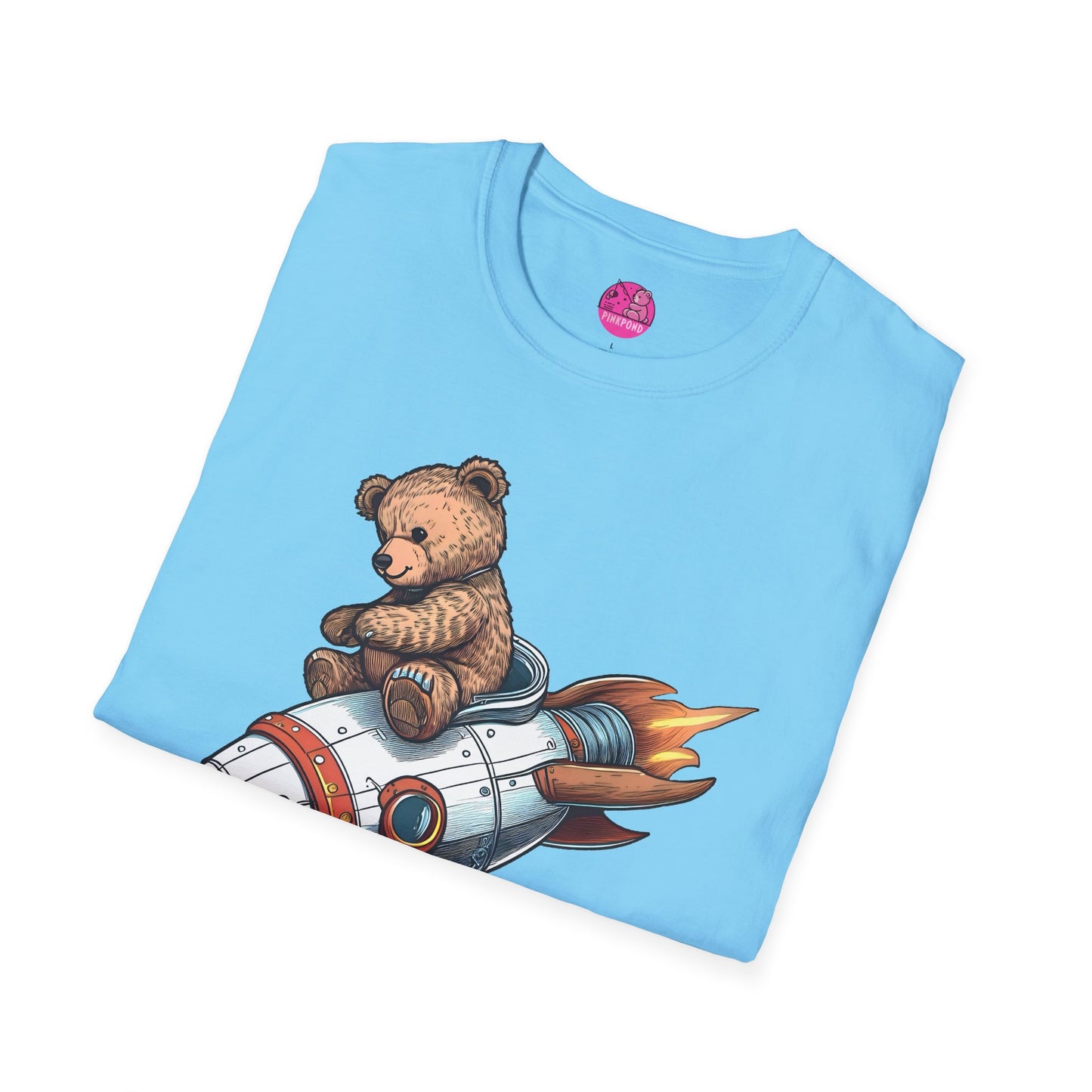 Rocket Bear Style 2 Unisex T-Shirt Design for Bear Fans