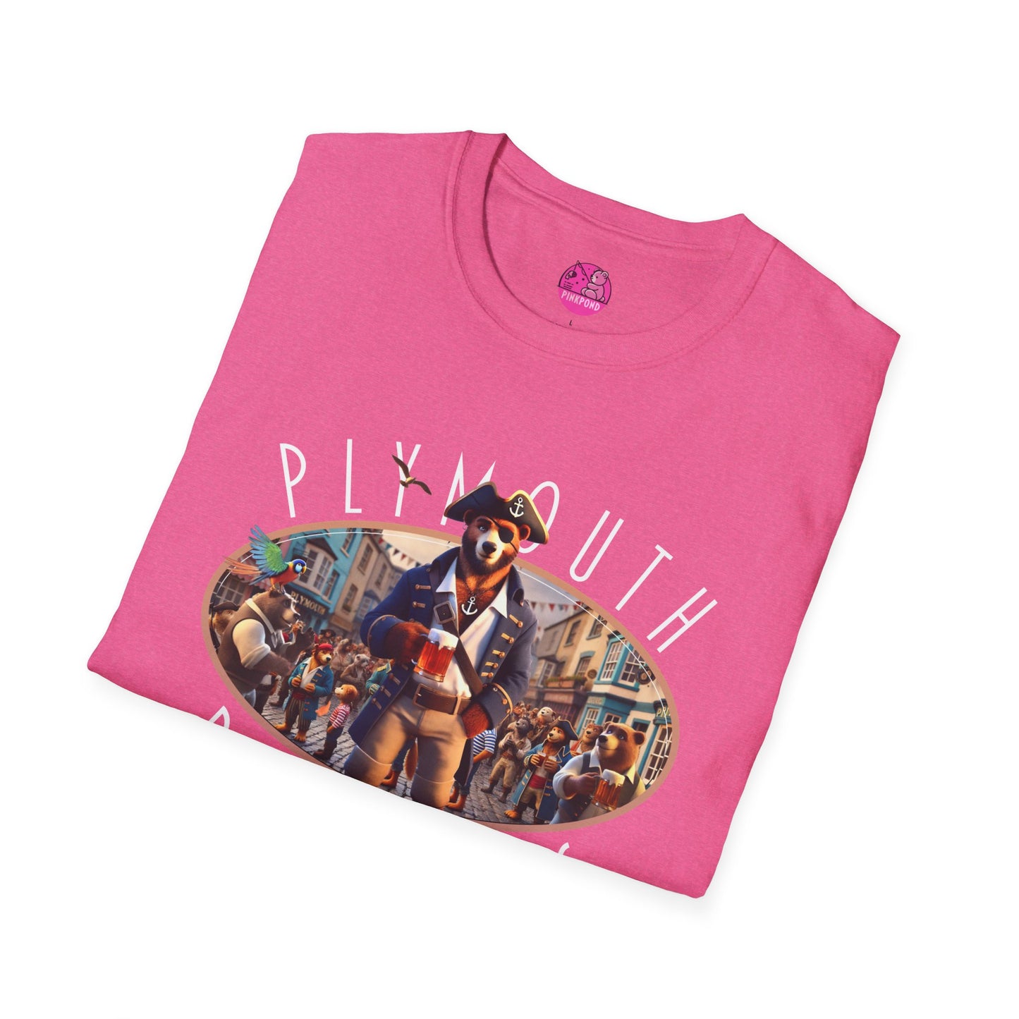 Plymouth Pirates Bear T-Shirt