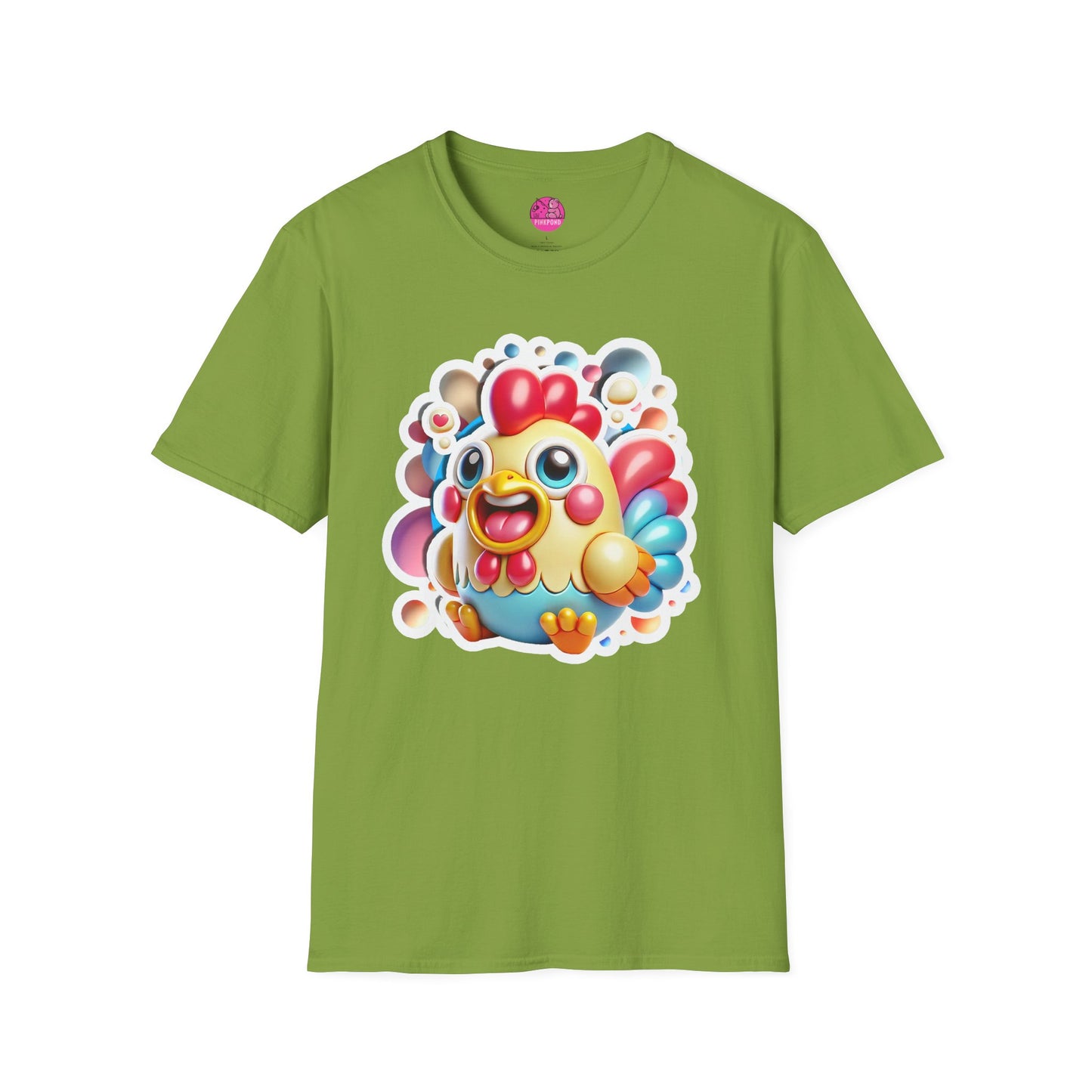 Colin Cockerel Tee - Fun Rooster Graphic Unisex T-Shirt