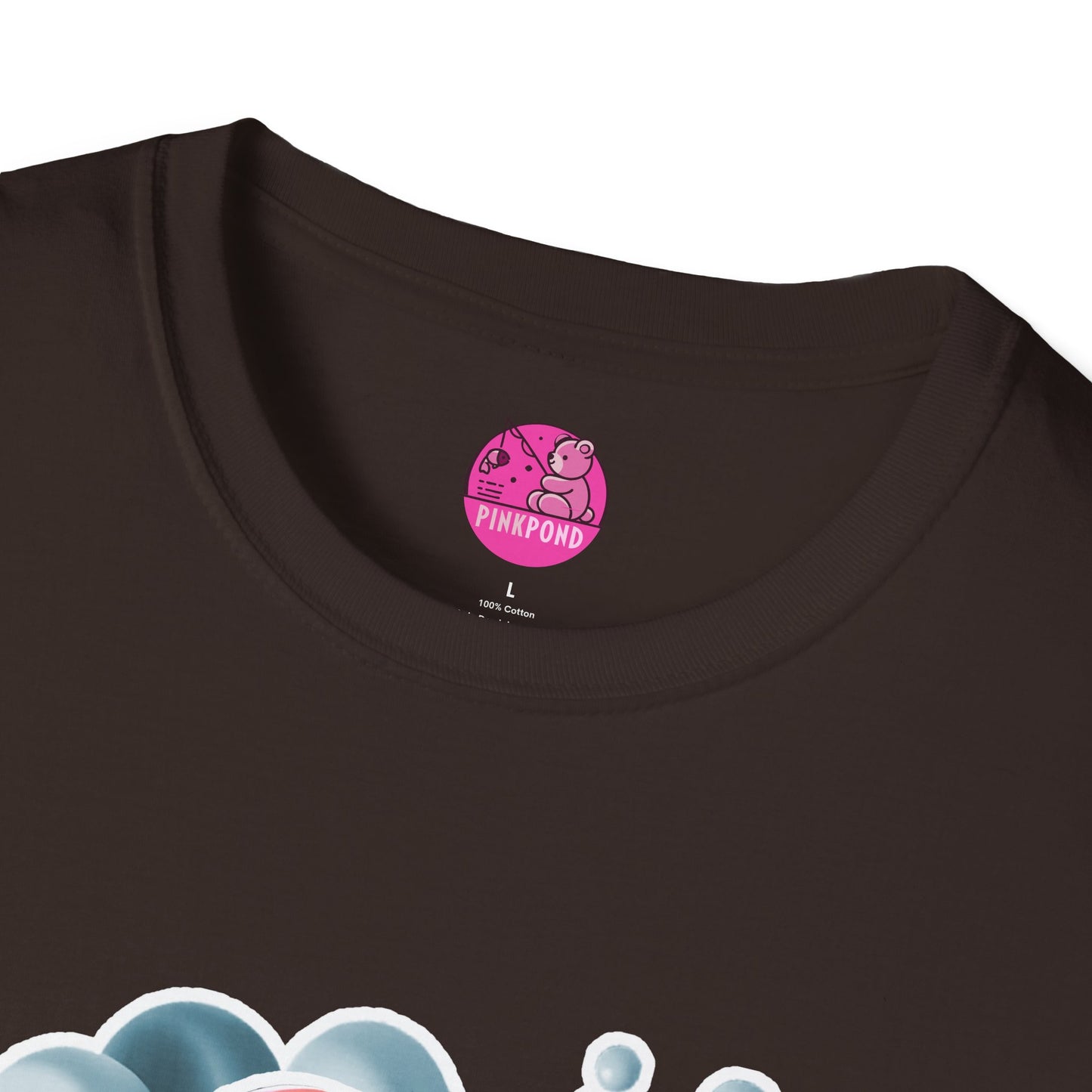 Carrie the Carp T-Shirt - a splash of fishy fun - Unisex Softstyle Tee with 3D Design
