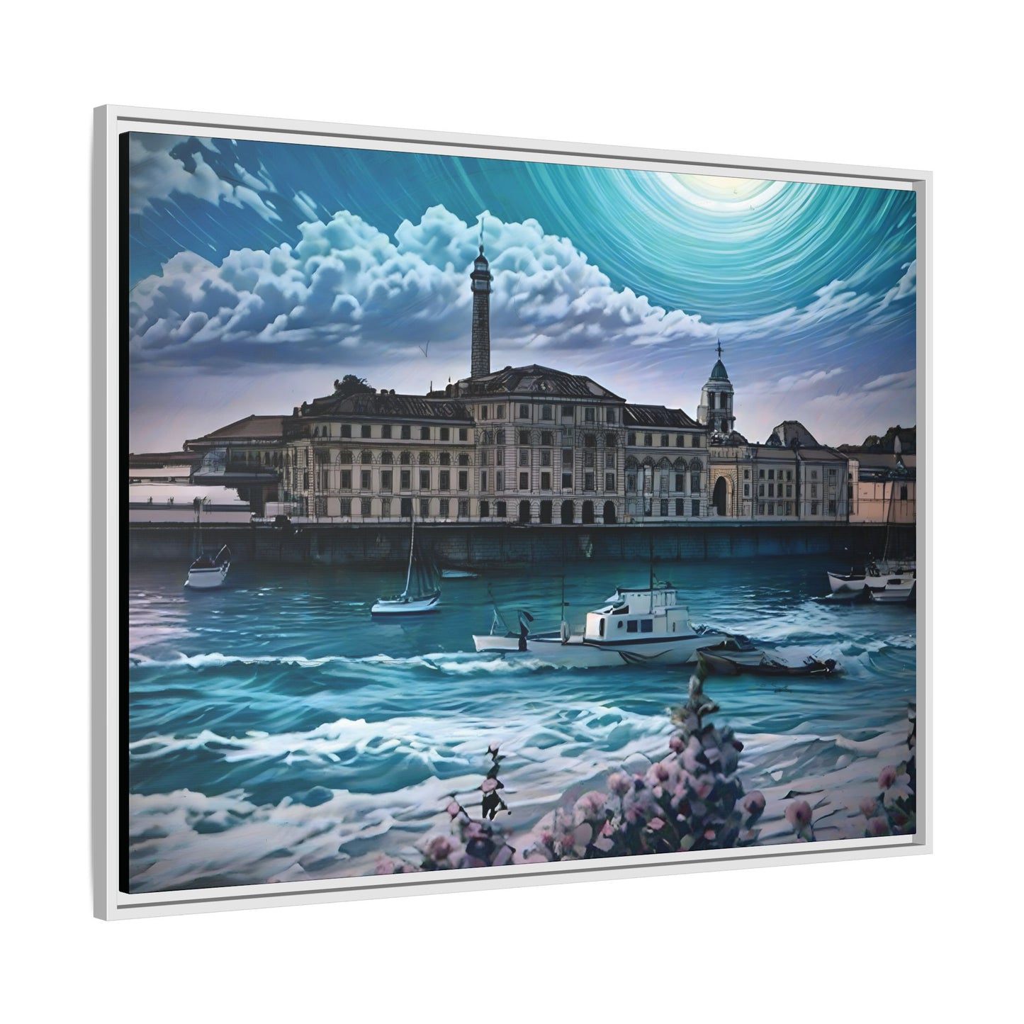 Tides of Time – Royal William Yard by Andrew McCarter - Canvas Print