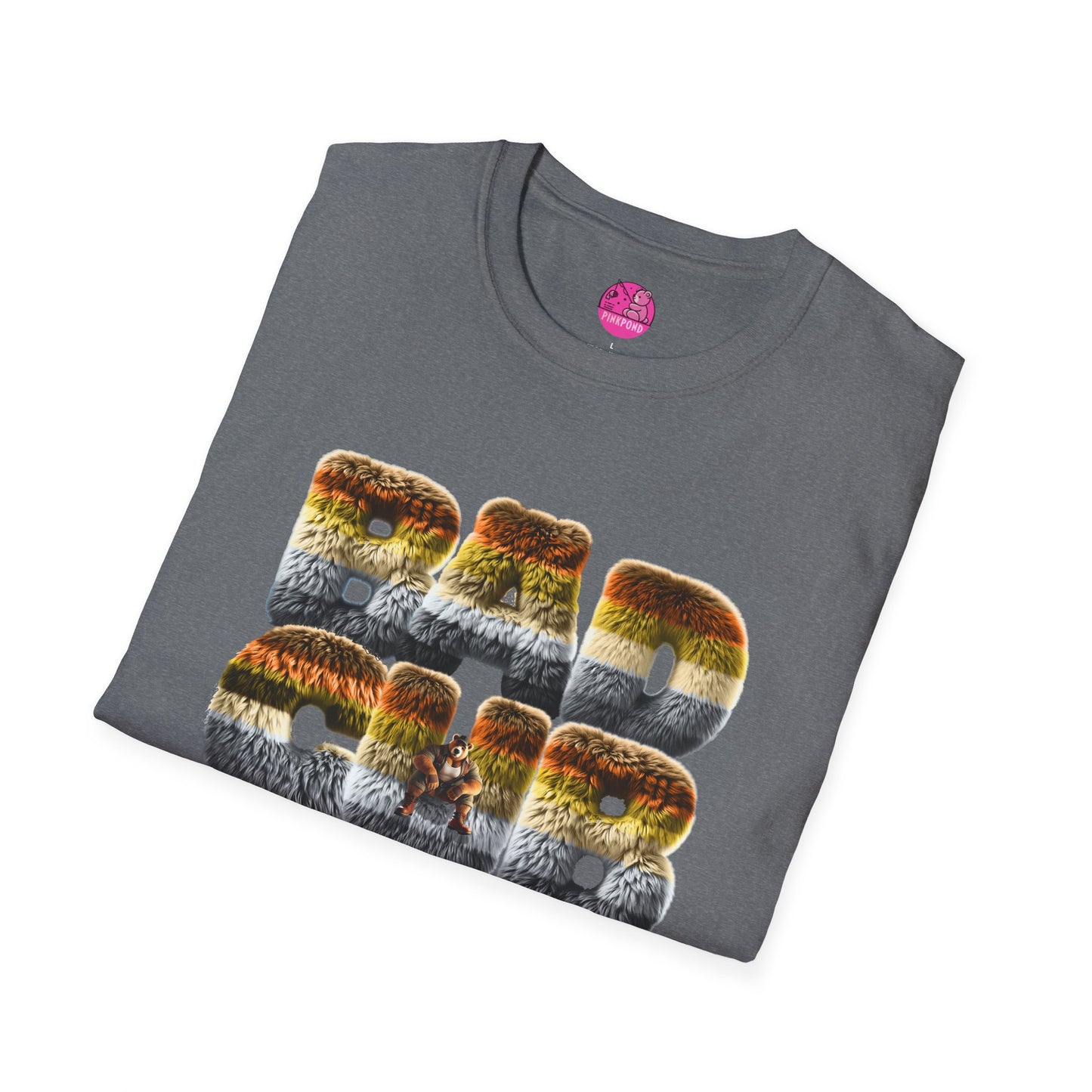 Pride Fur T-Shirt - Bad Cub Bear Pride Tee
