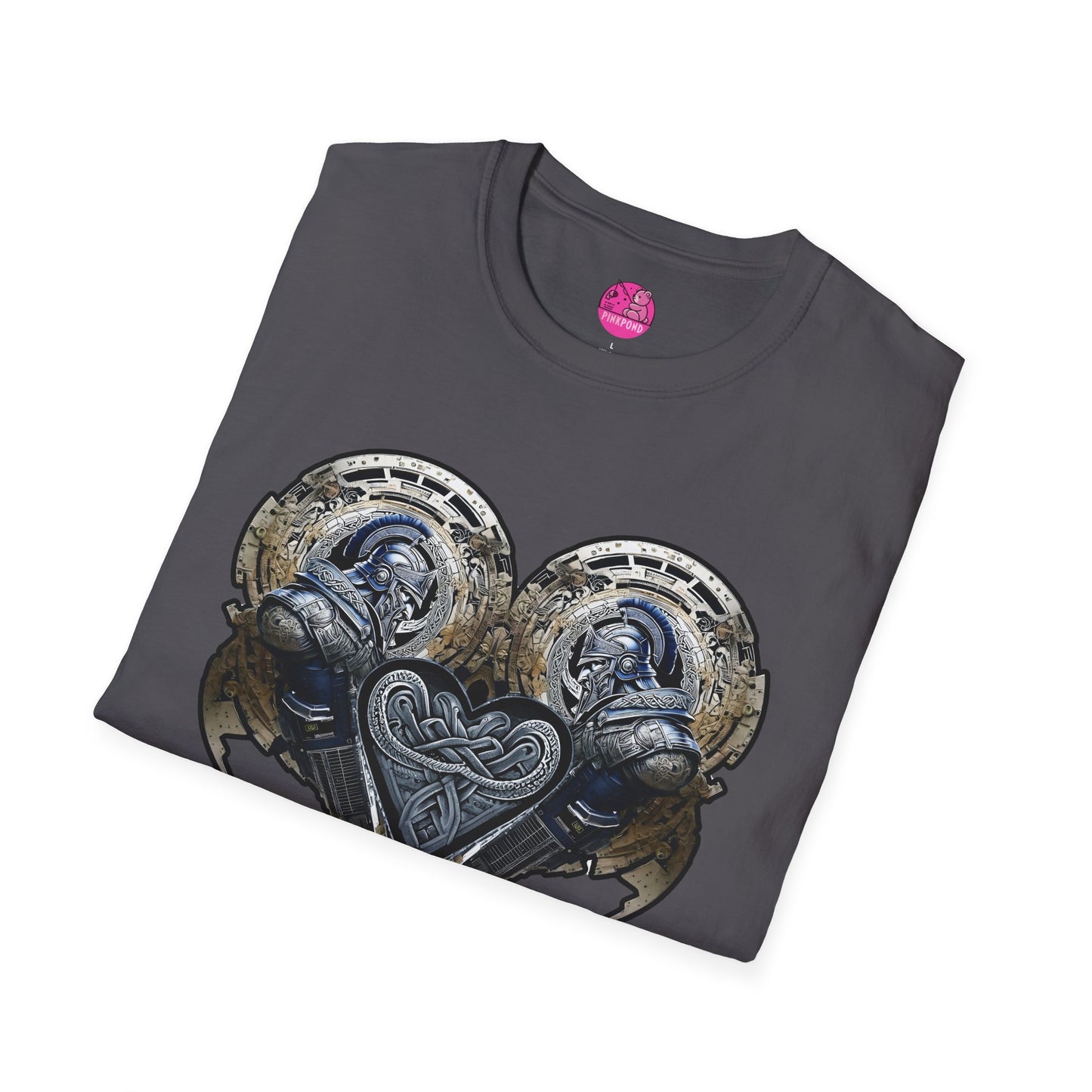 Cybernetic Trojan – Twin Guardians of the Heart T-shirt