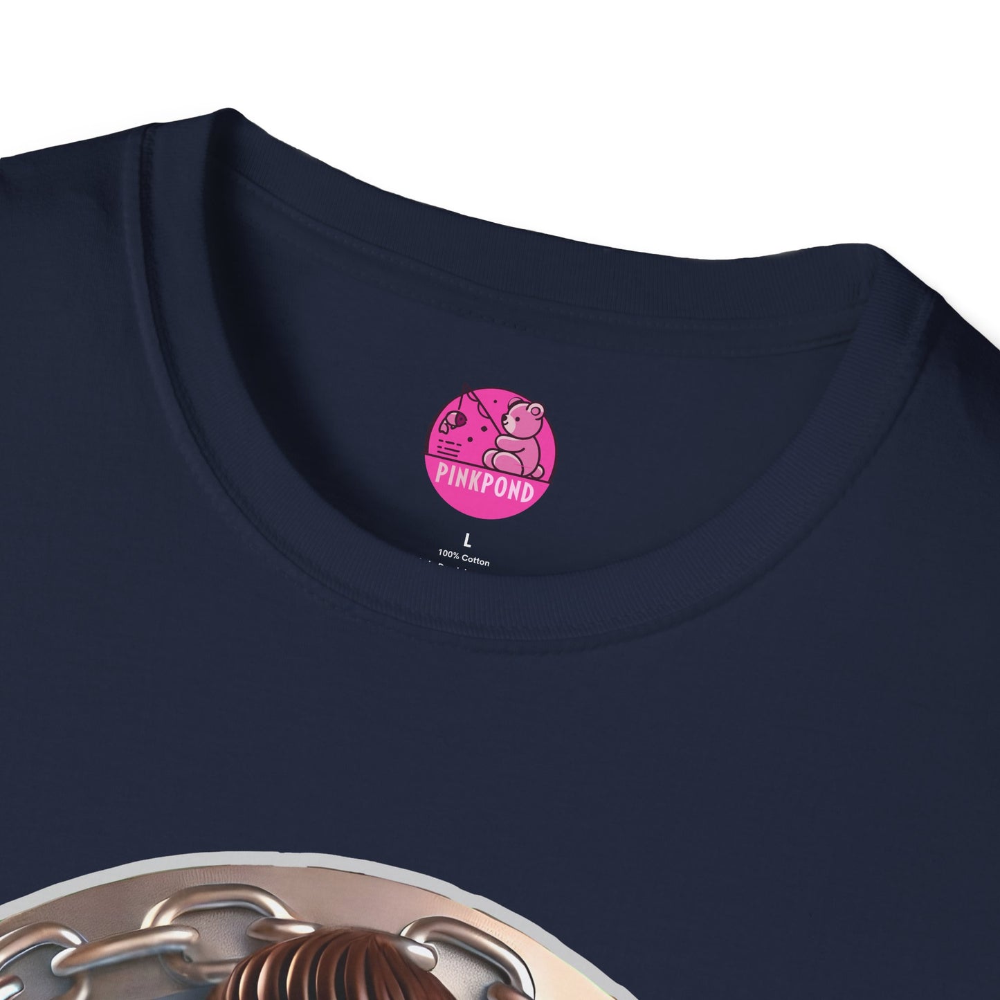 Love Struck Cub – Cute & Bold Chibi Bear T-Shirt
