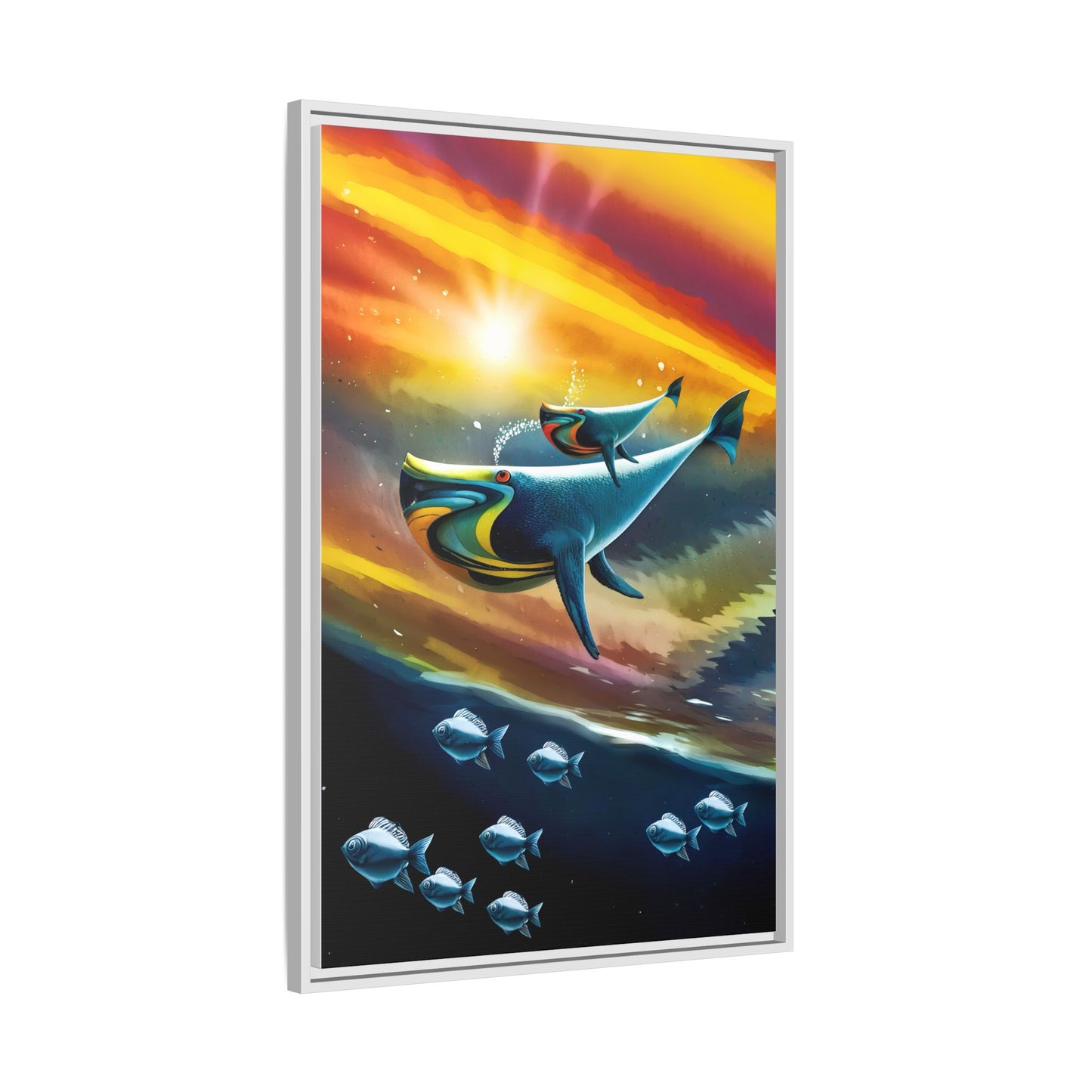 Celestial Whale by Andrew McCarter - Art Print