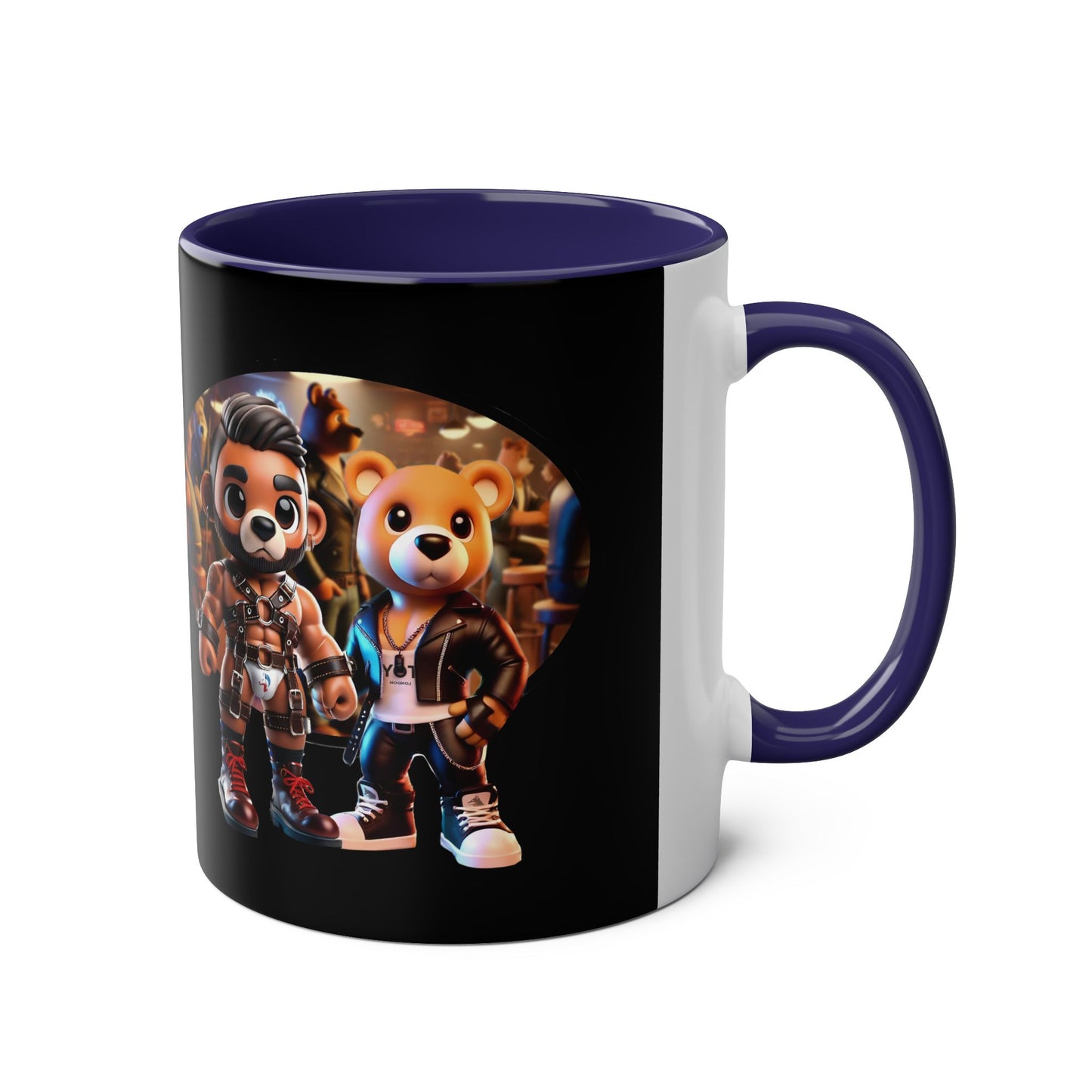 Bear Cubs on the Town - Pride Ceramic Mug