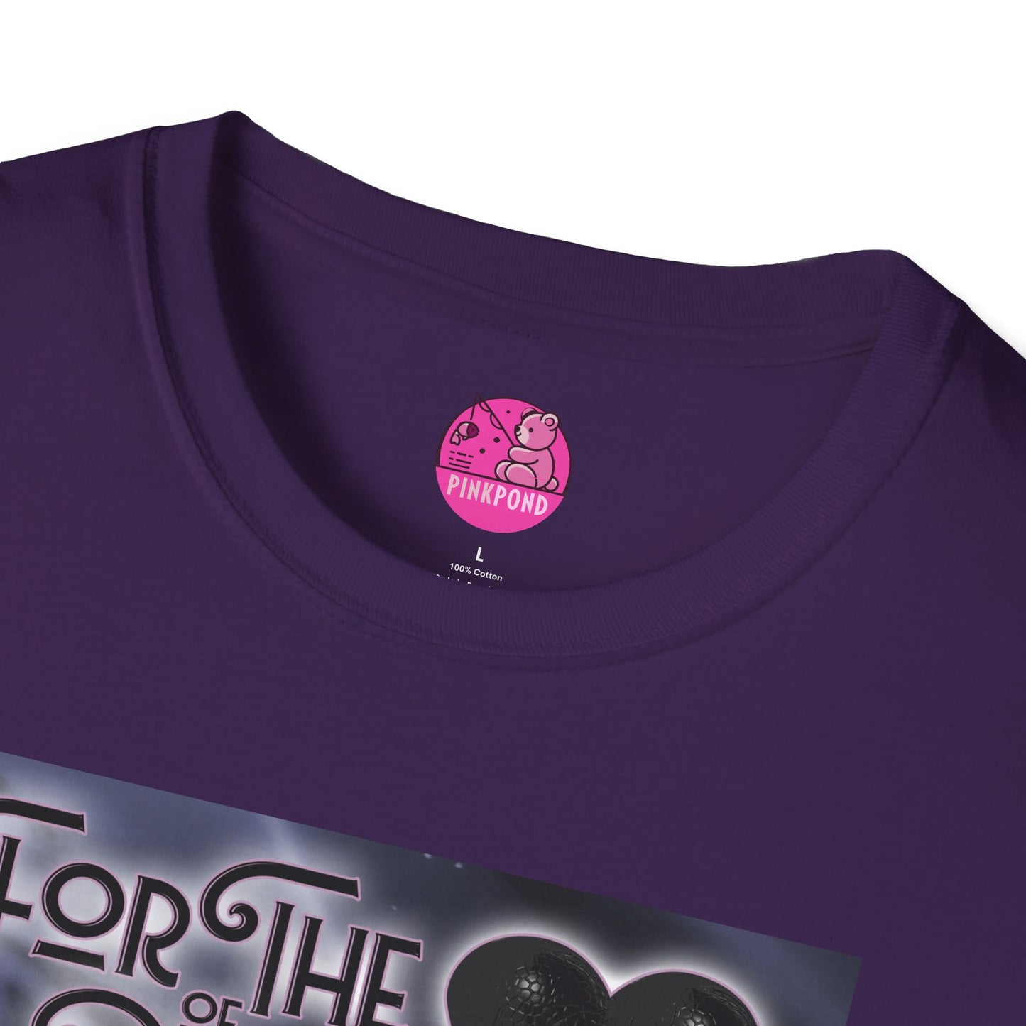 Rubber Bear” – Bold & Playful Tee 🖤🐻✨