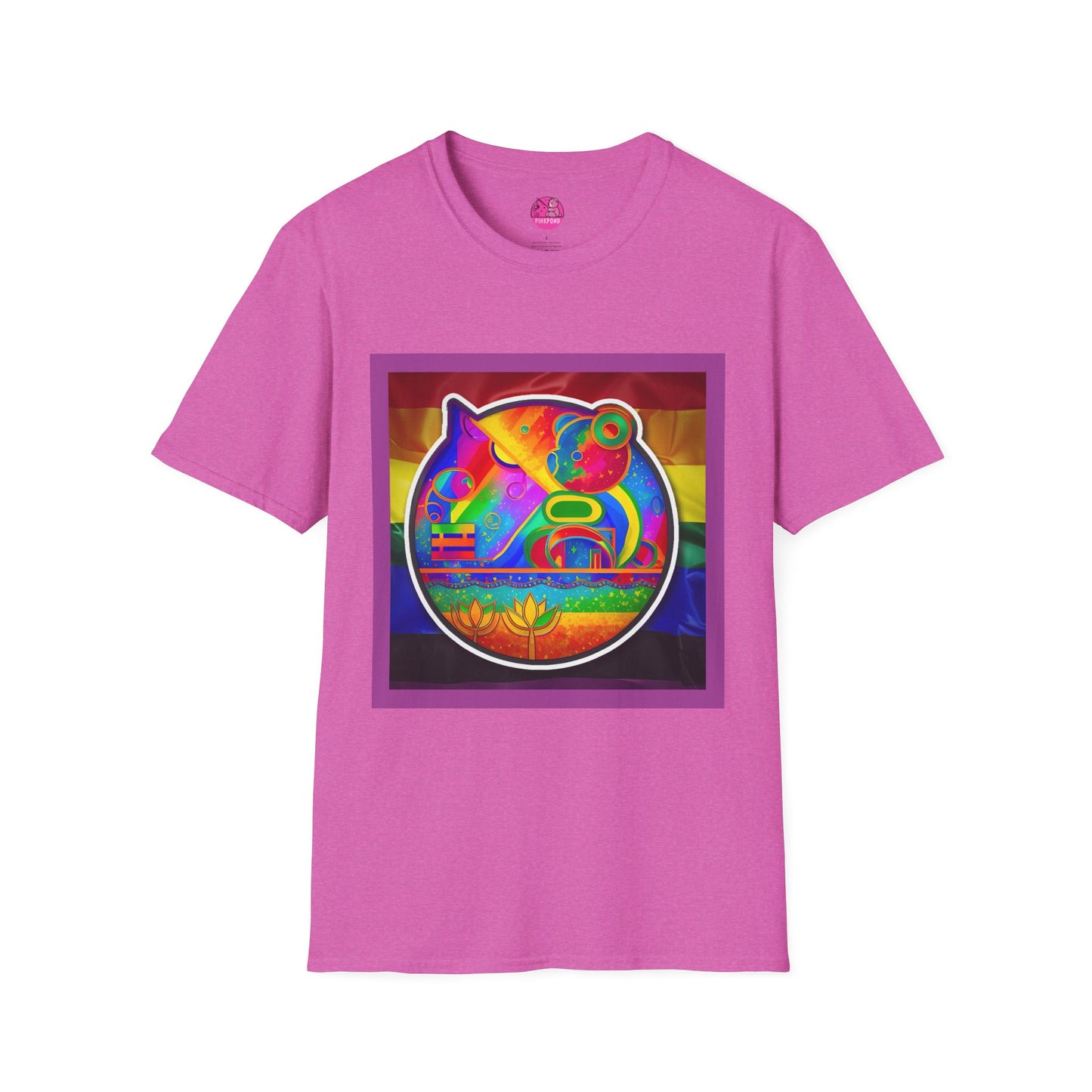 Abstract Bear Pride T-Shirt