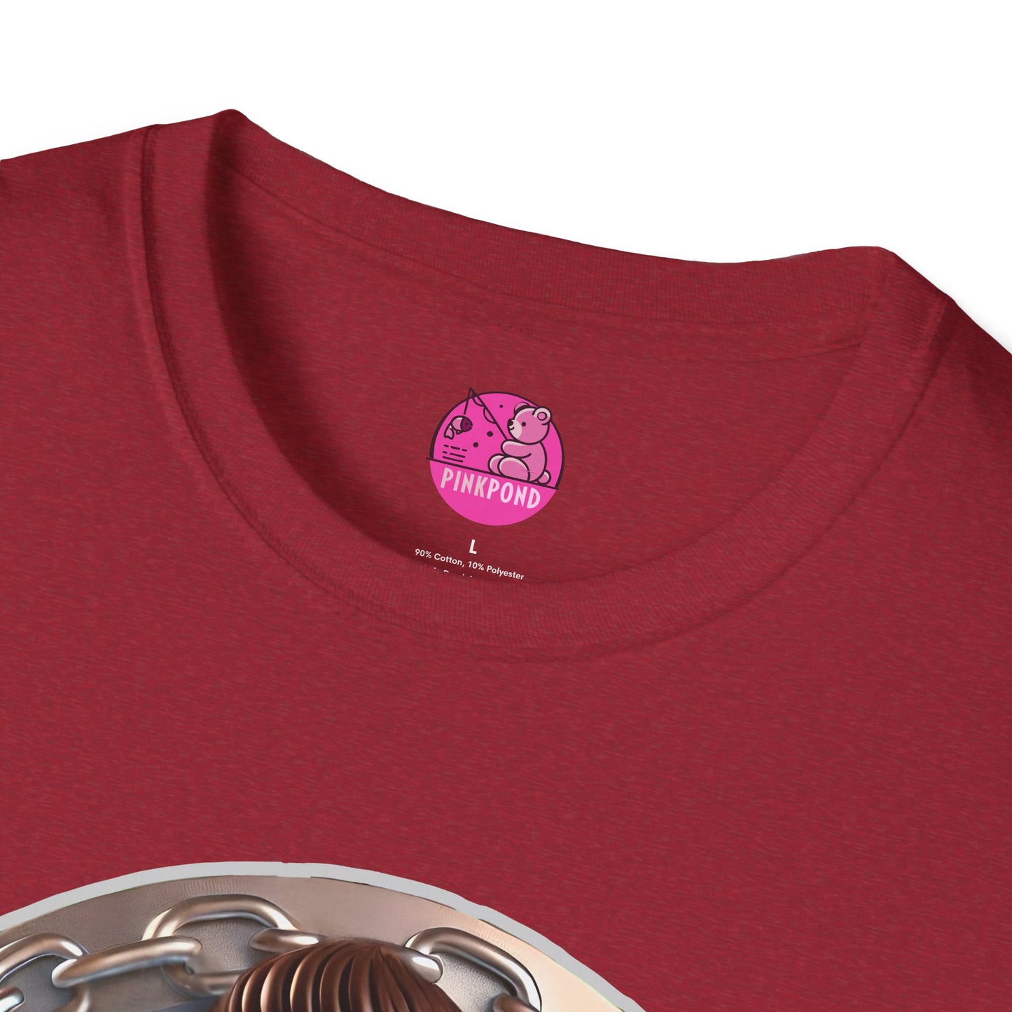 Love Struck Cub – Cute & Bold Chibi Bear T-Shirt