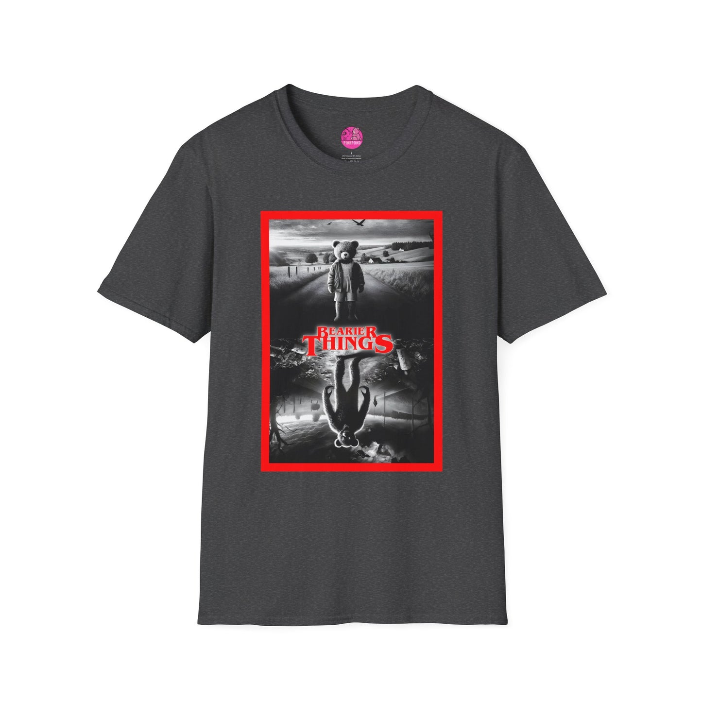 Bearier Things – Monochrome Horror T-Shirt