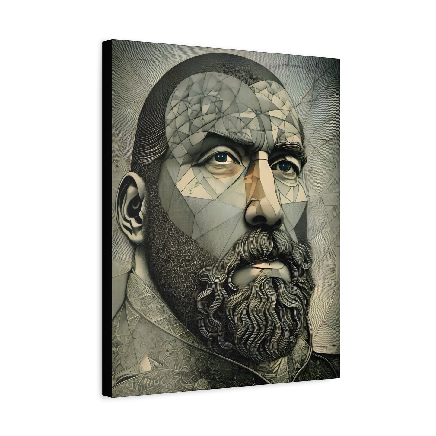 Fractured Peace -  Fine Art Print by Andrew McCarter adapted from a drawing by David Lake