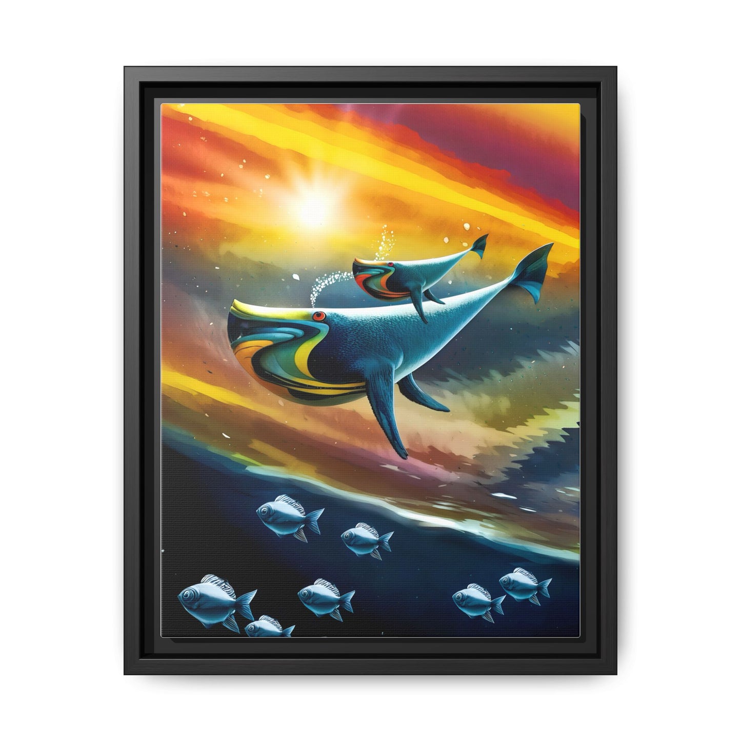 Celestial Whale by Andrew McCarter - Art Print