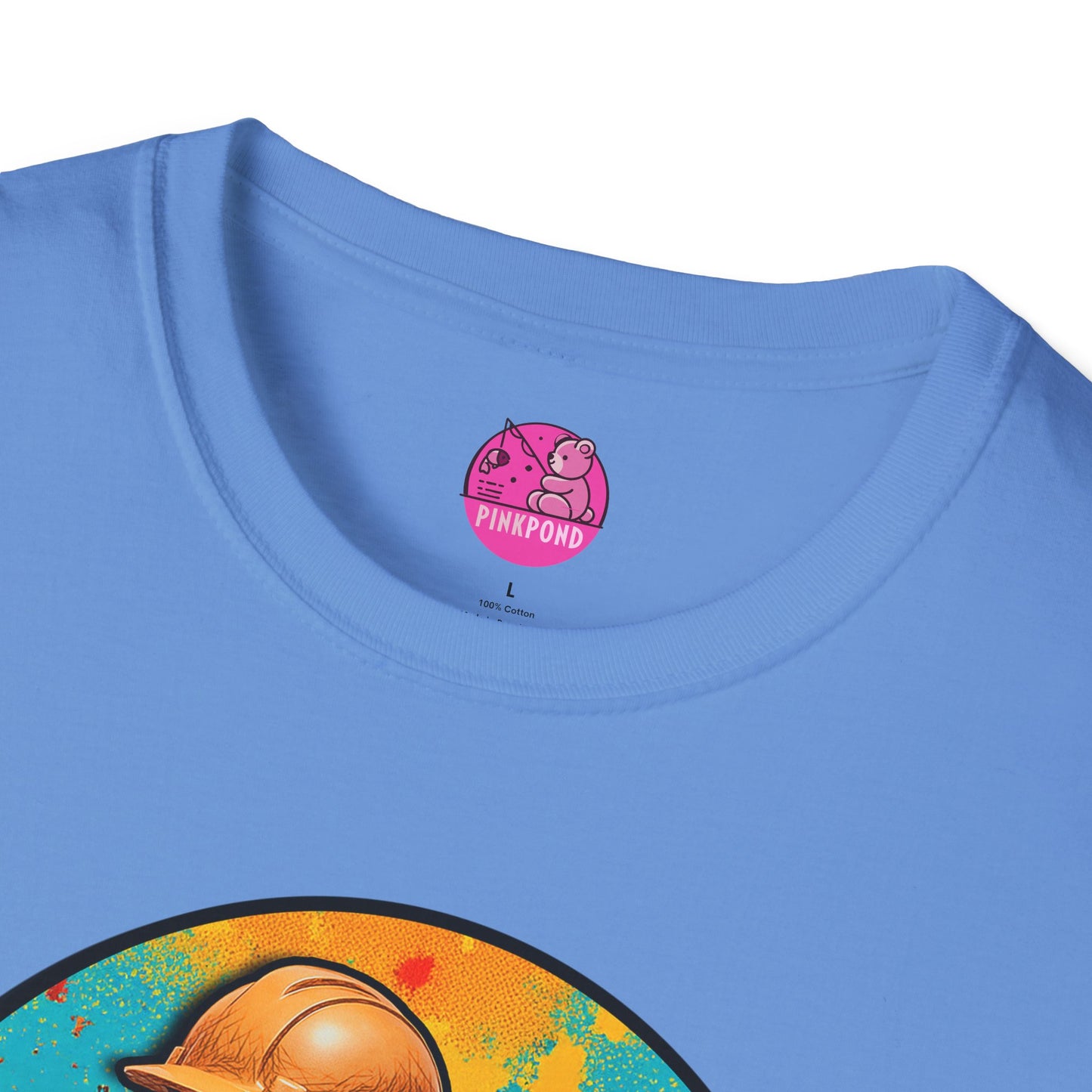 Graphic Tee Builder’s Bum Bear Unisex Softstyle T-Shirt