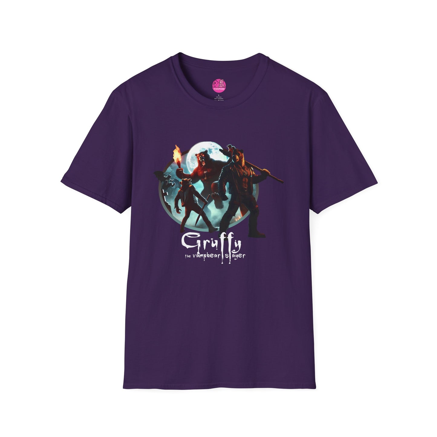 VampBear Slayer T-Shirt - Horror, Humour, and Chaos