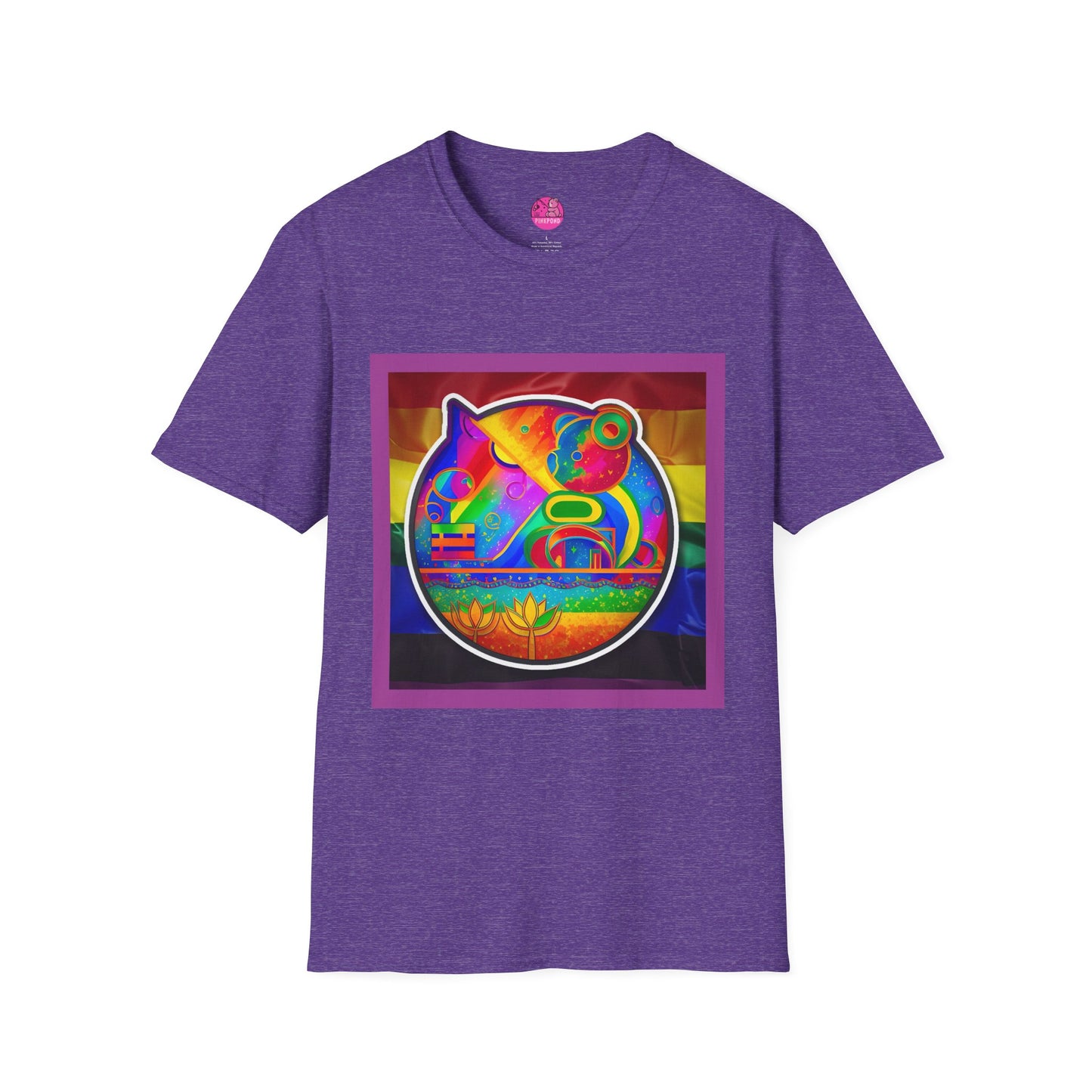 Abstract Bear Pride T-Shirt
