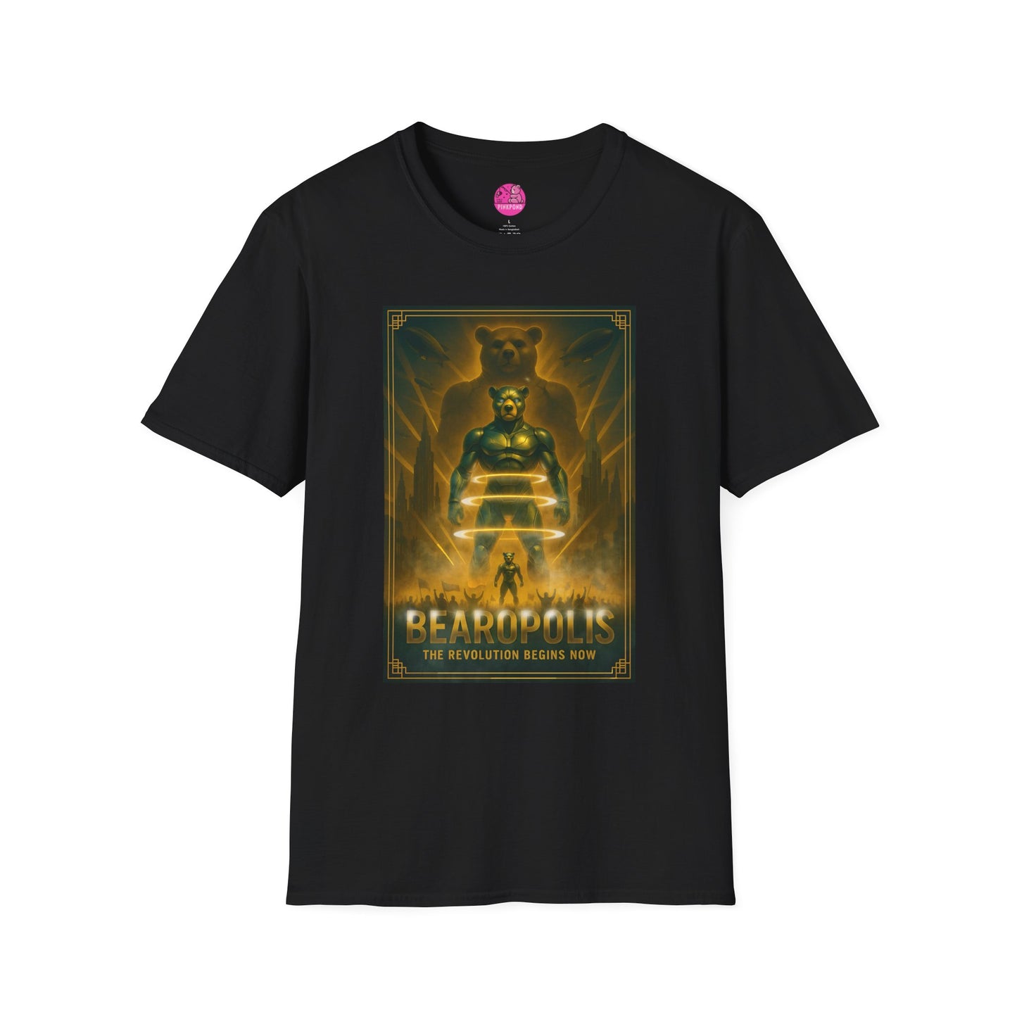 Bearopolis Revolution - Robo Bear T-Shirt